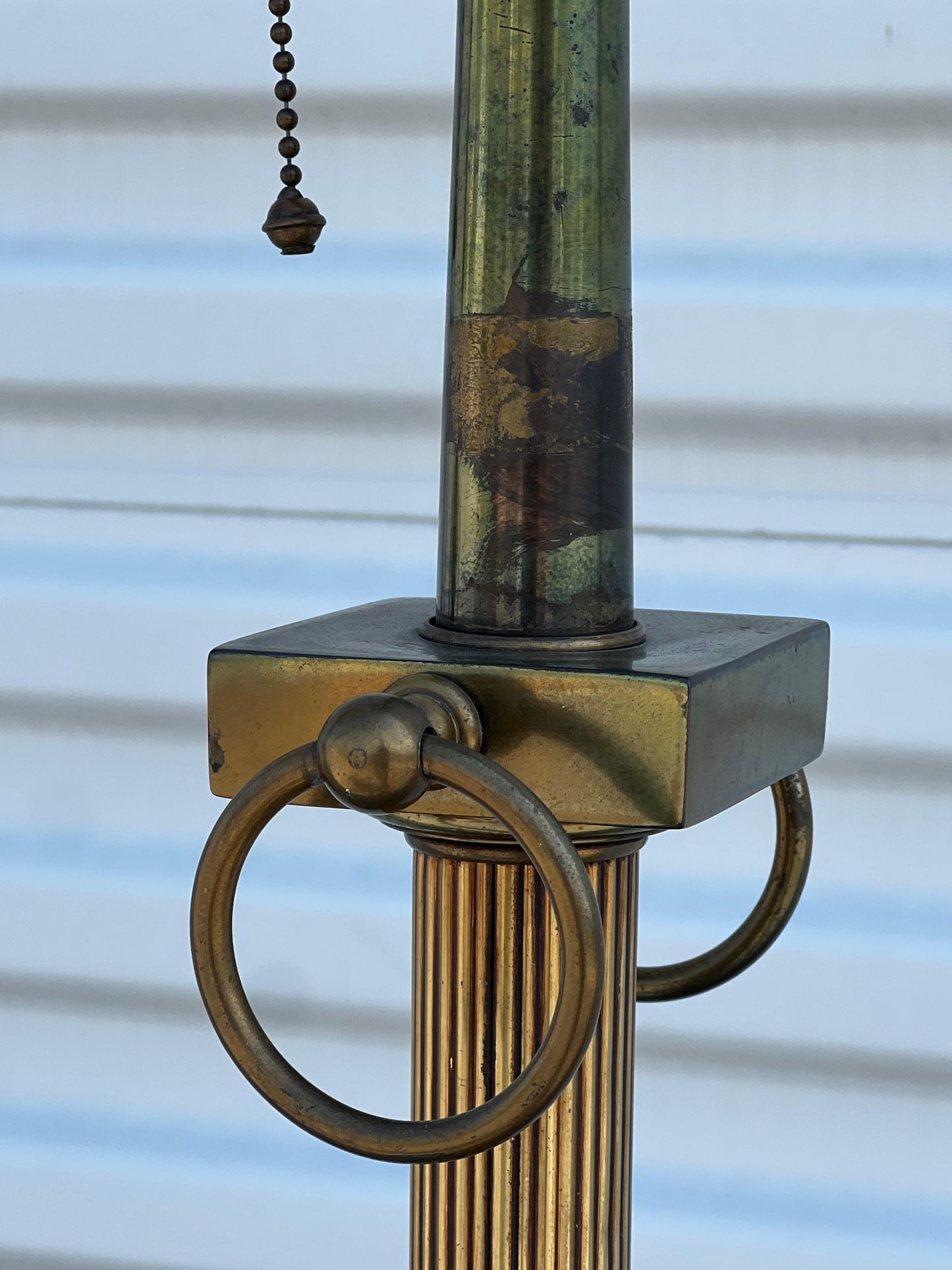 Frisman Vintage A Pair of Brass Torcheres Ca' 1950's