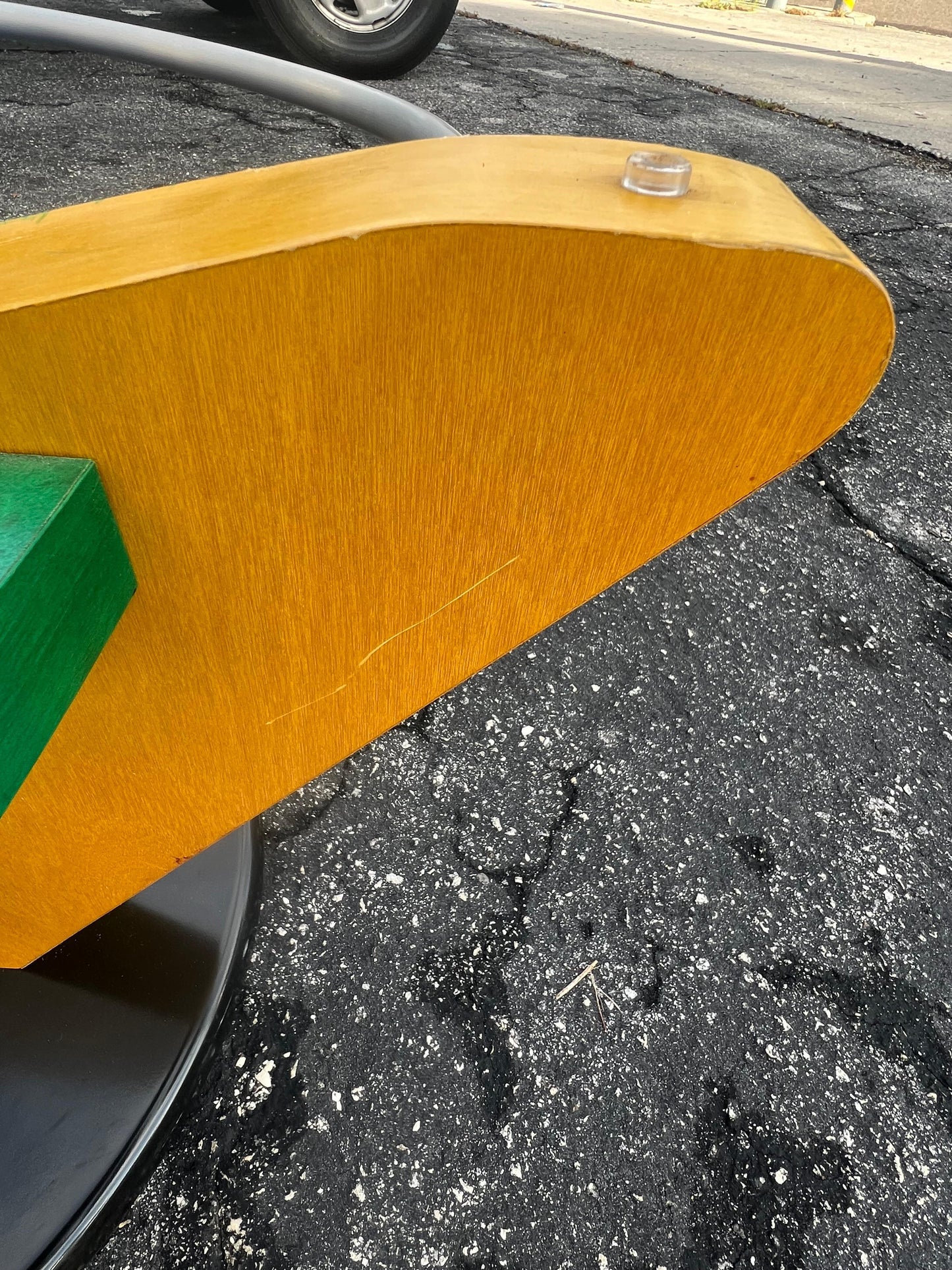 Frisman Vintage Funky Post Modern Colorful Coffee Table ca' 1990