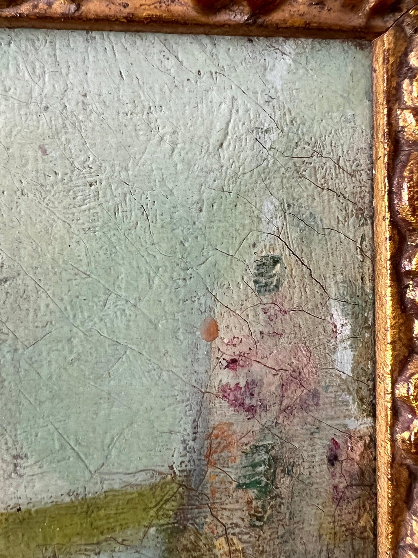 Frisman Vintage A Painting By Water Herbert Roe Ca' 1900