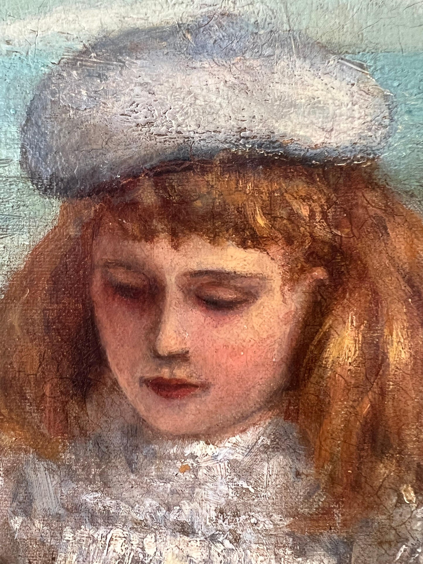 Frisman Vintage A Painting By Water Herbert Roe Ca' 1900