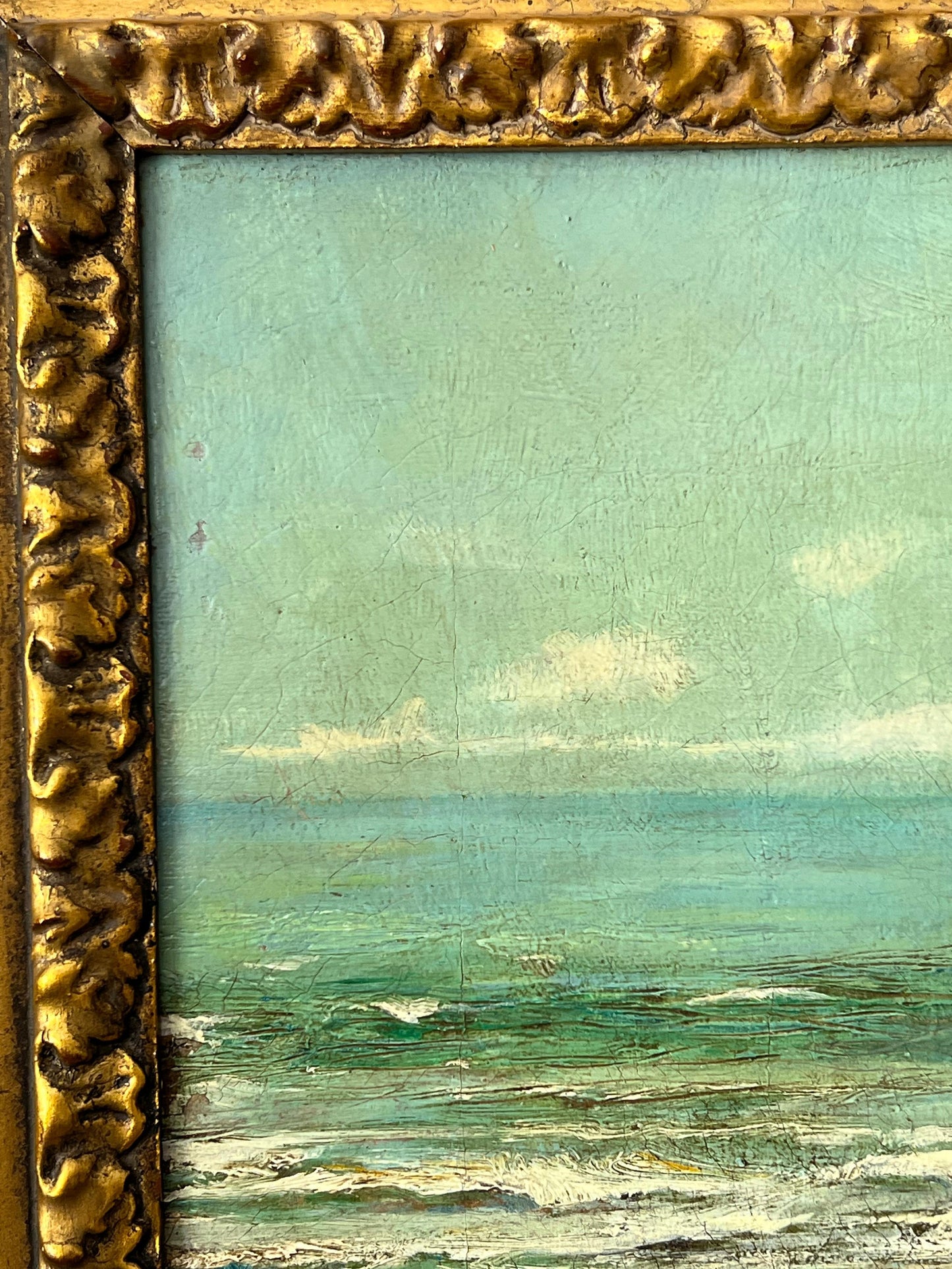 Frisman Vintage A Painting By Water Herbert Roe Ca' 1900