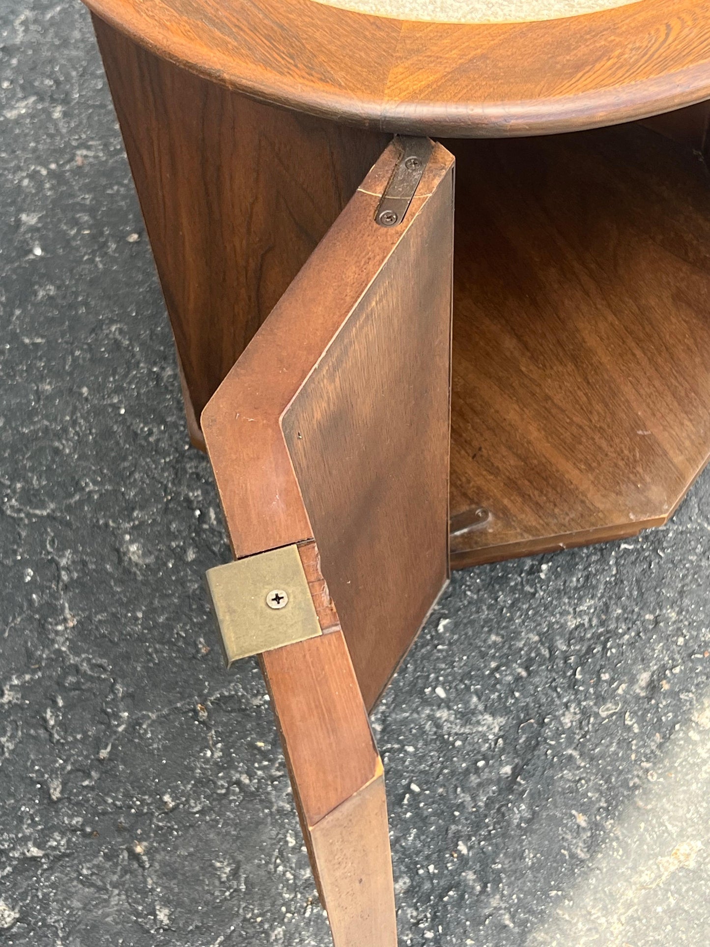 Frisman Vintage Sears Pacesetter Hexagonal Table ca' 1971