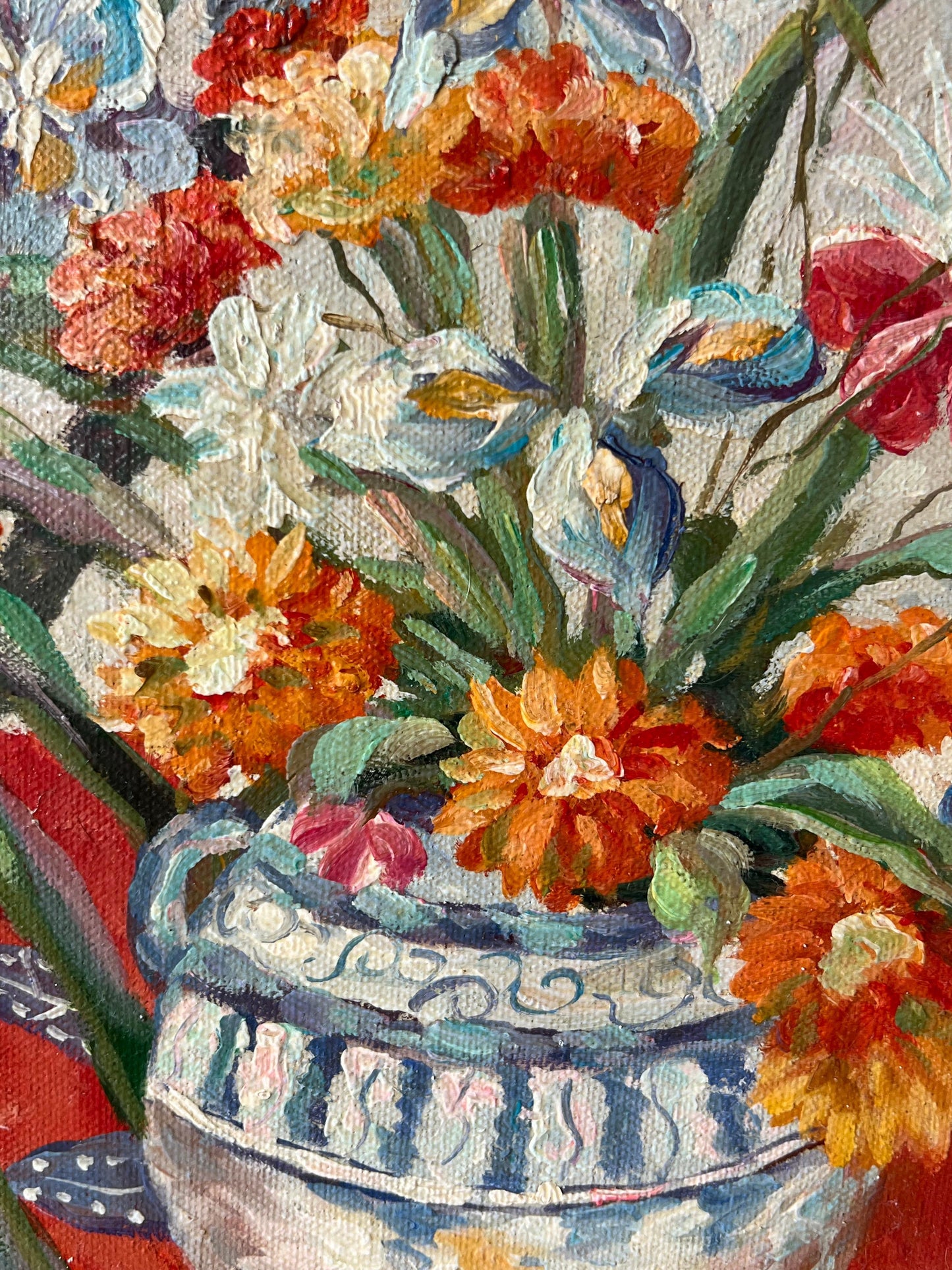 Frisman Vintage An Interesting Still Life Painting Ca' 1920's-30's