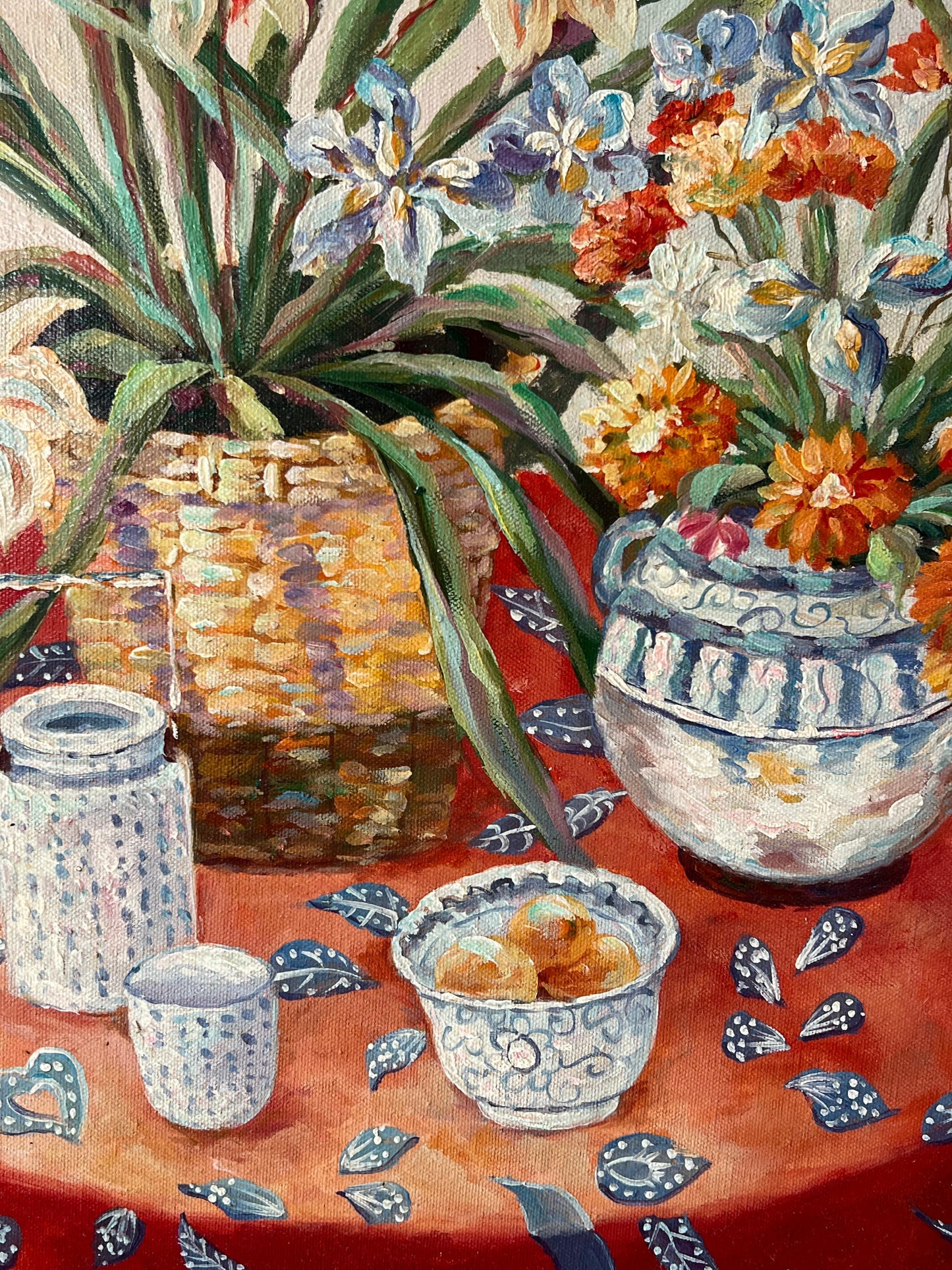 Frisman Vintage An Interesting Still Life Painting Ca' 1920's-30's