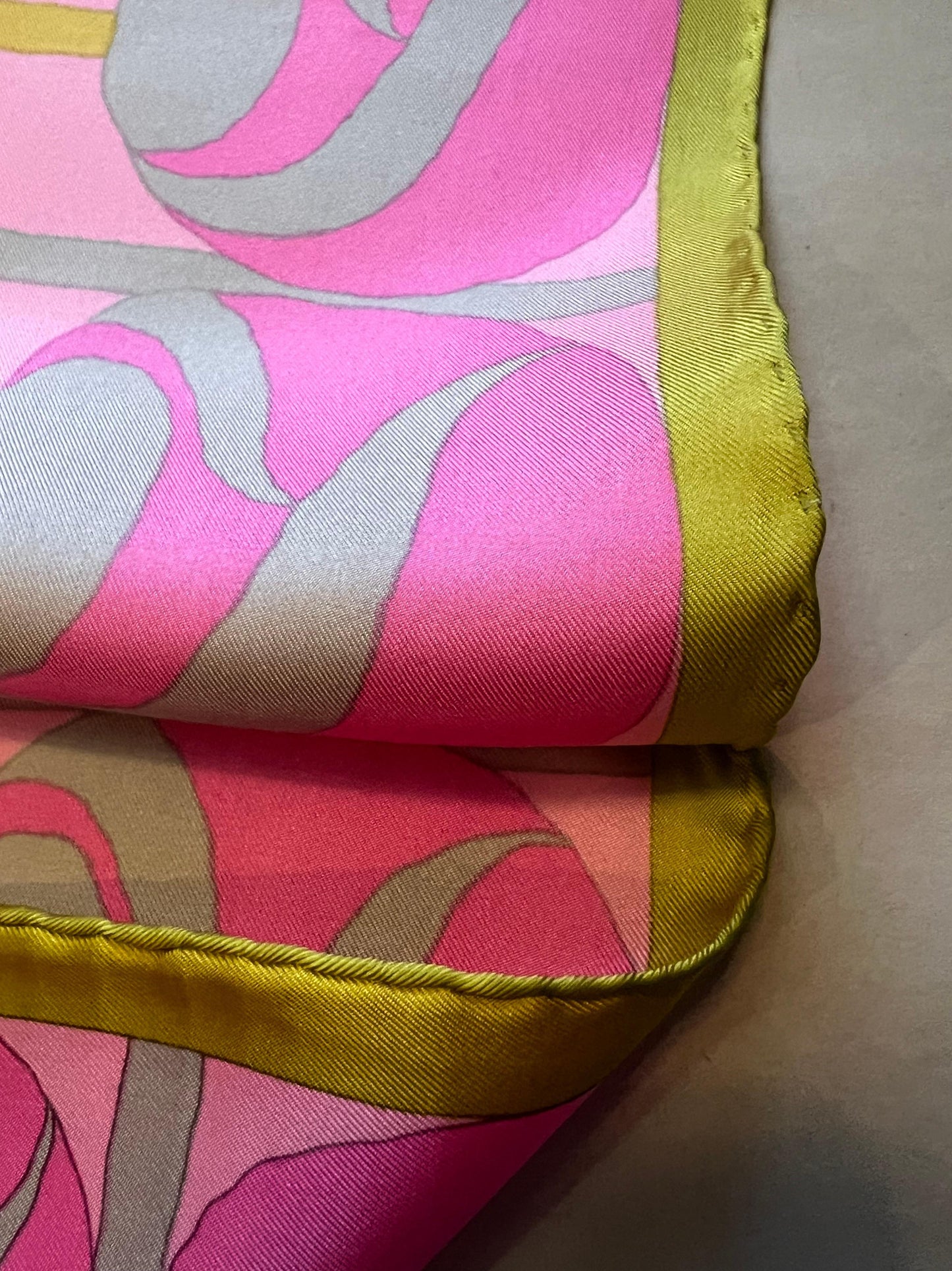 Frisman Vintage Unusual Silk Scarf By Christian Dior 1960's