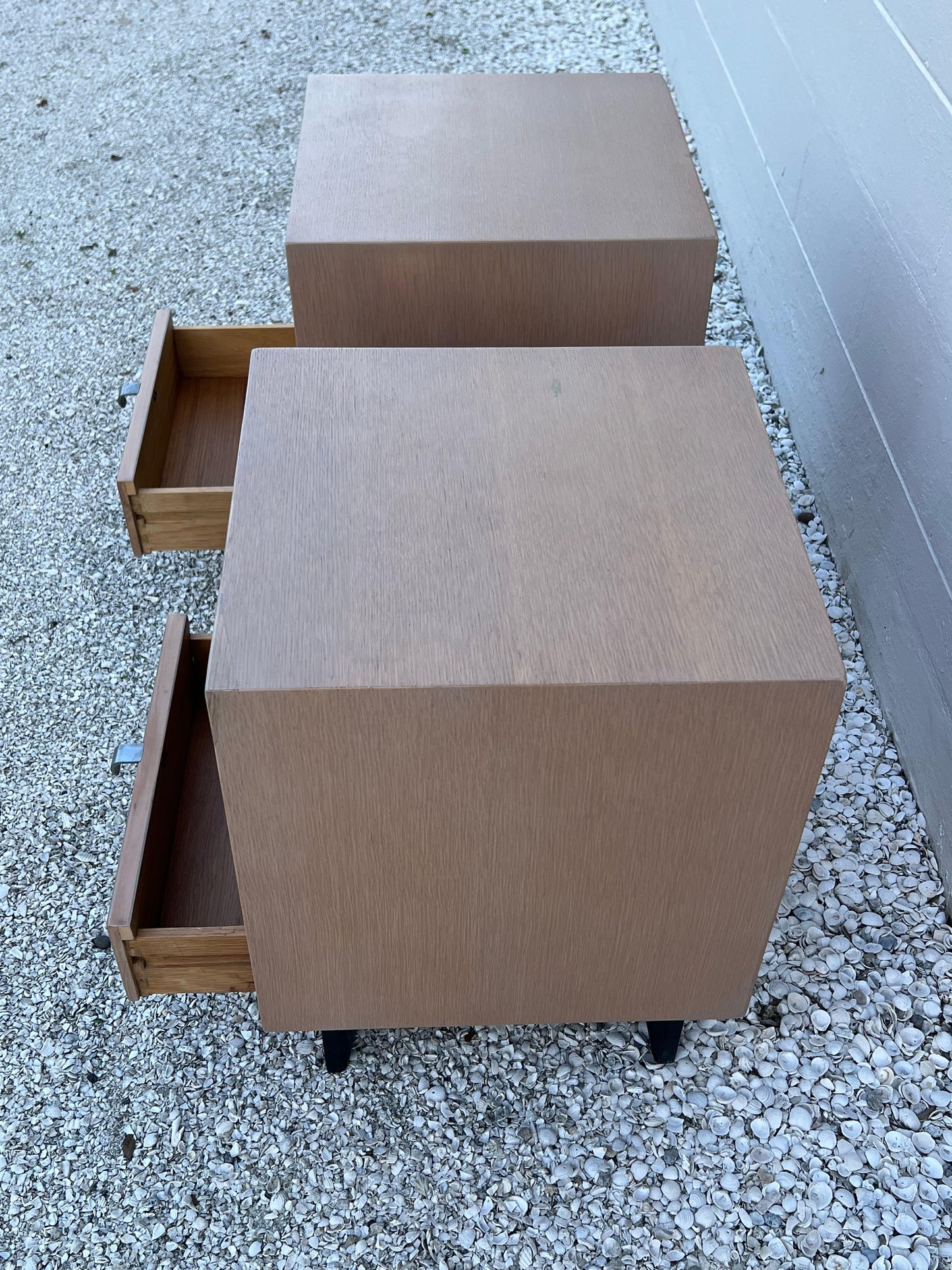 Frisman Vintage A Classic Pair of George Nelson Night Stands Herman Miller Basic Series 1950's