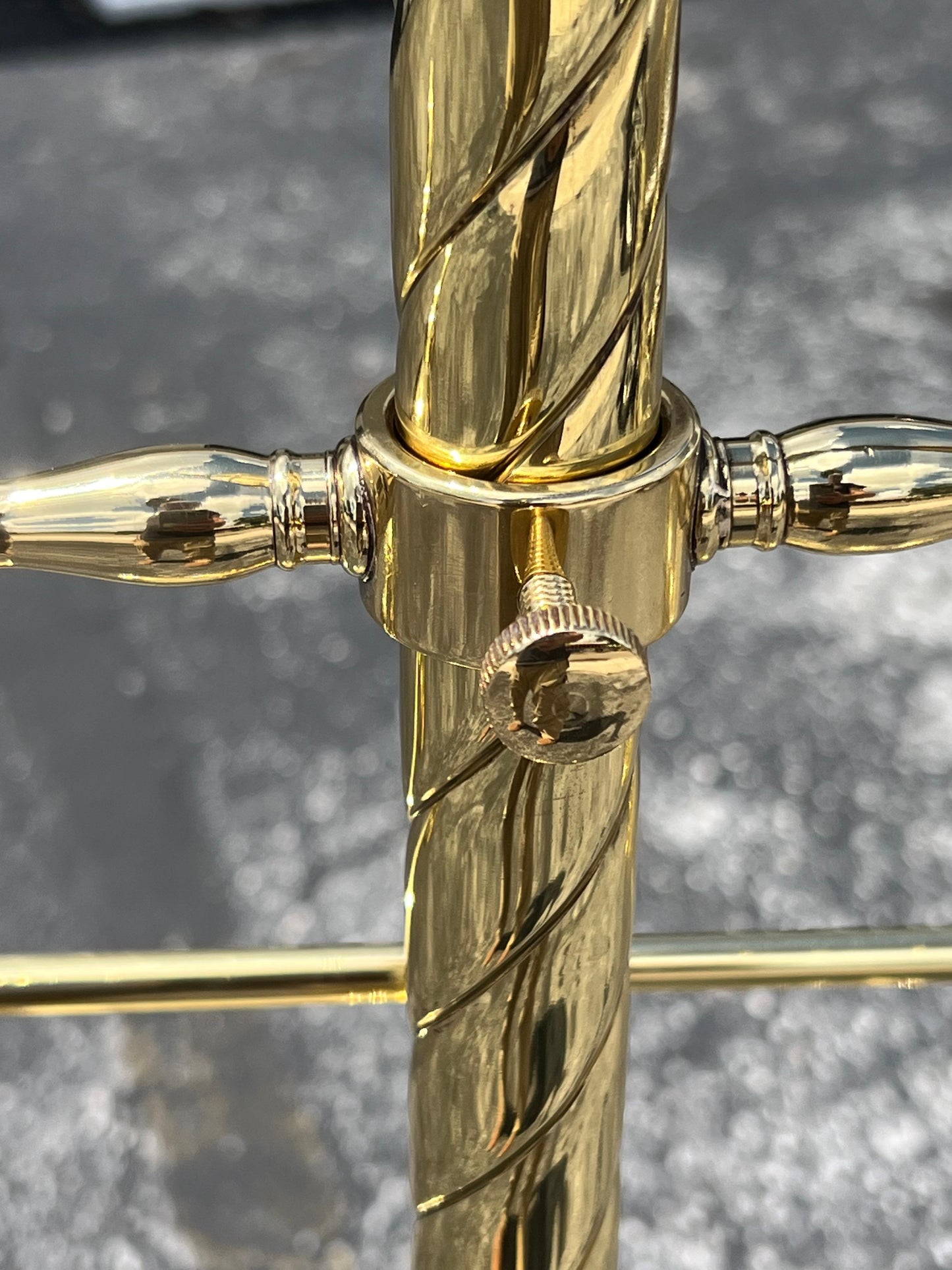 Frisman Vintage A Matched Pair Of Heavy Brass Valets Polished