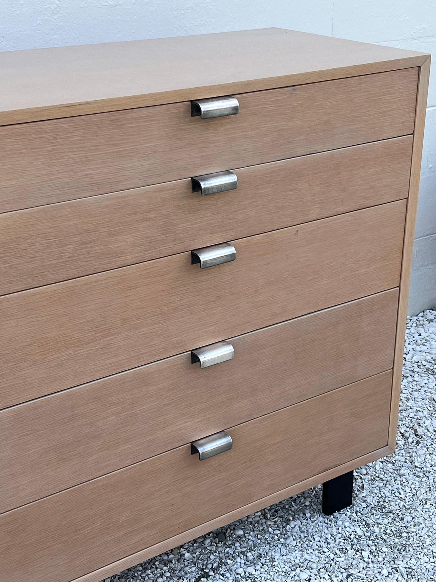Frisman Vintage George Nelson Herman Miller Basic Series Gentleman's Cabinet Dresser