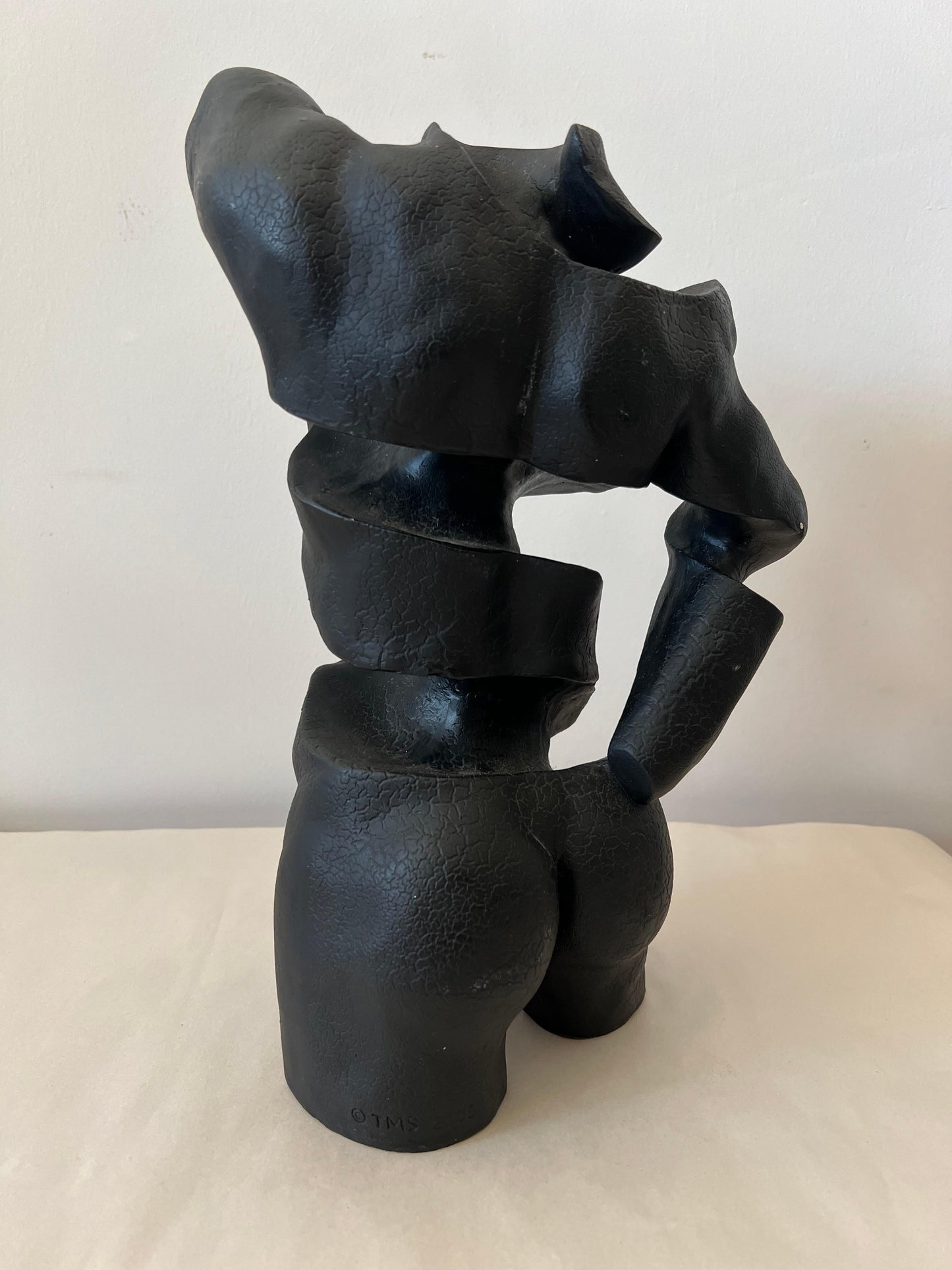 Frisman Vintage Surrealist Nude Unraveling Torso Composite Sculpture, 2005