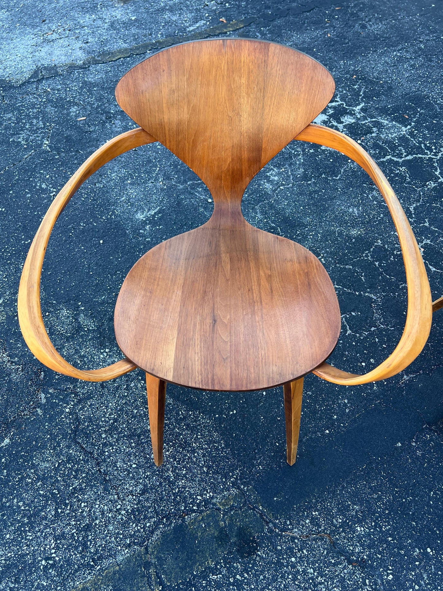 Frisman Vintage A Pair Of Vintage Norman Cherner Plycraft Armchairs ca' 1950's