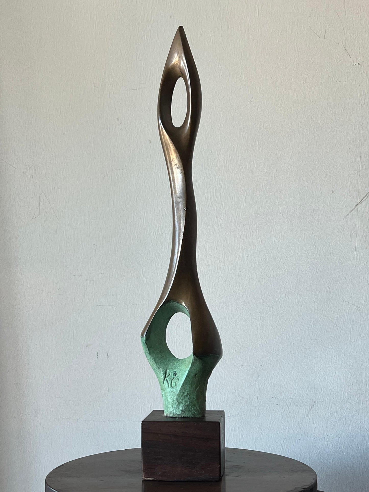 Frisman Vintage A Bronze Sculpture By Kieff Grediaga