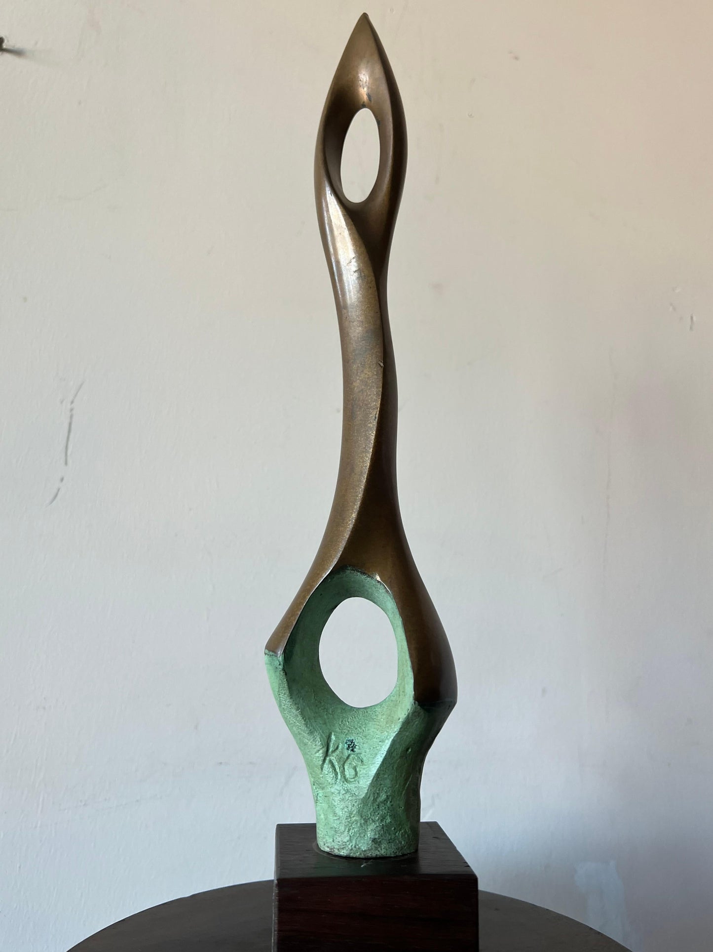 Frisman Vintage A Bronze Sculpture By Kieff Grediaga