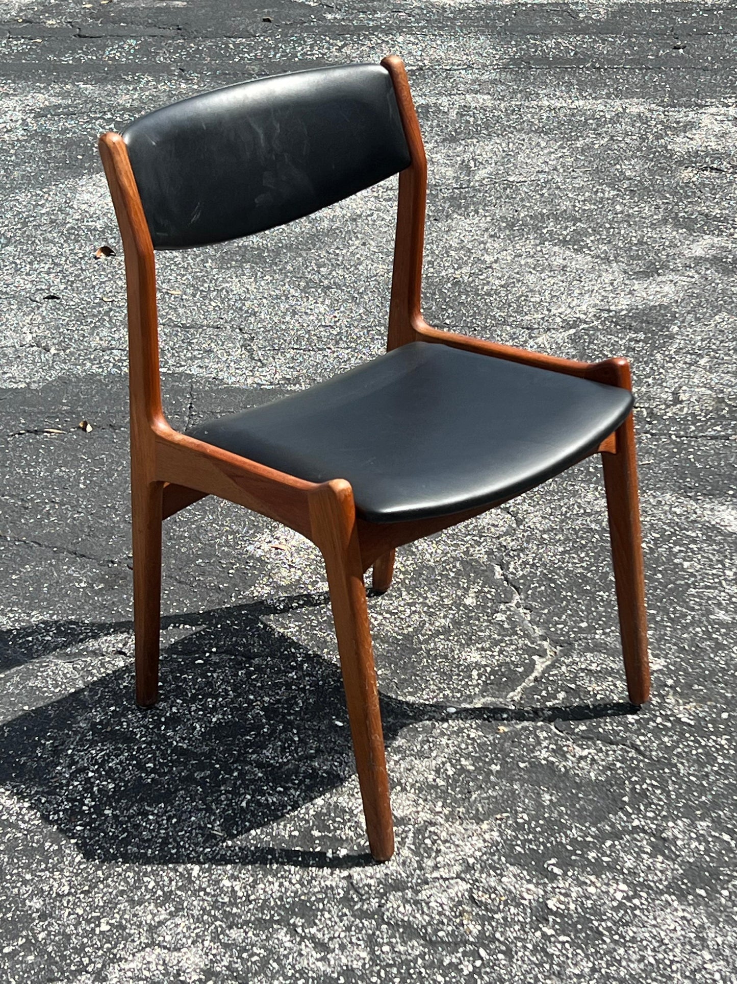 Frisman Vintage A Classic Erick Buck Chair In Teak Ca' 1960's Danish Modern