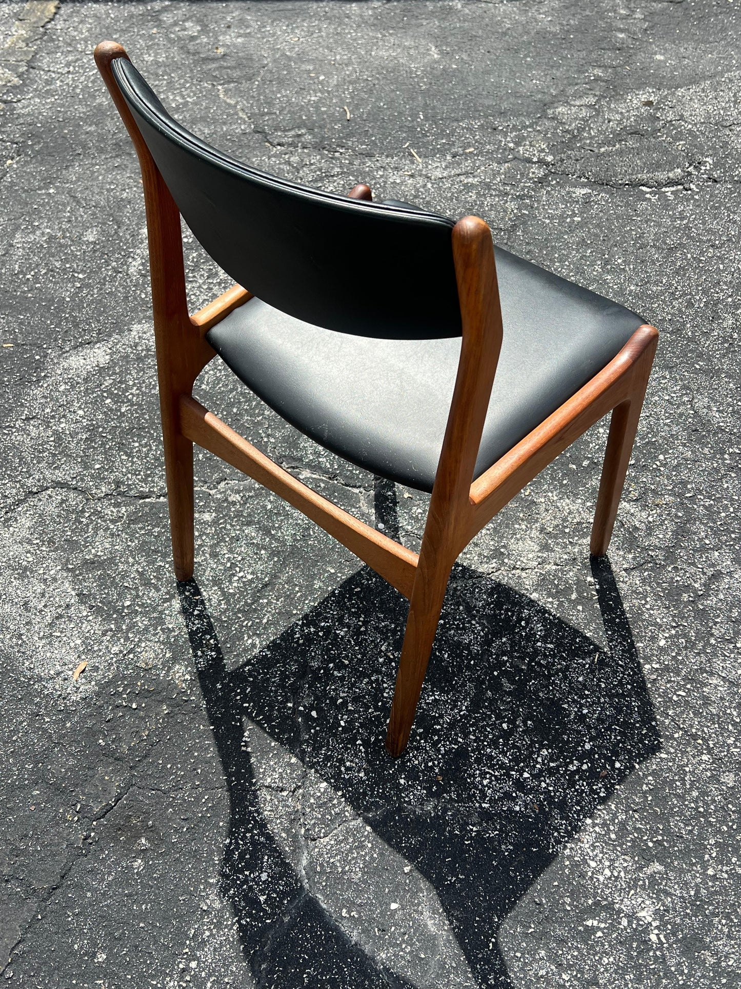Frisman Vintage A Classic Erick Buck Chair In Teak Ca' 1960's Danish Modern