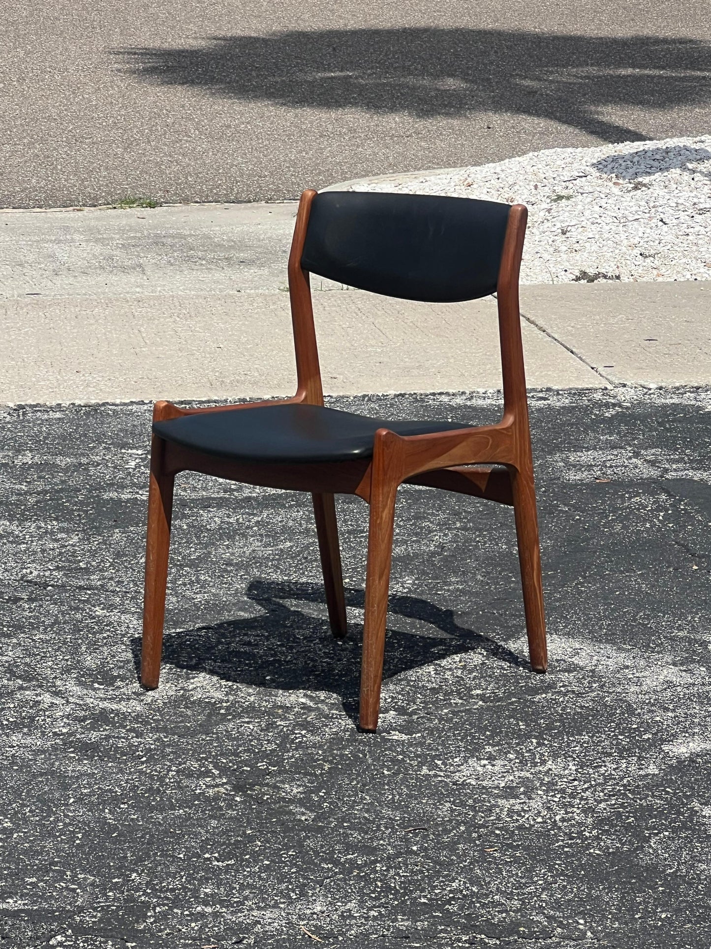 Frisman Vintage A Classic Erick Buck Chair In Teak Ca' 1960's Danish Modern