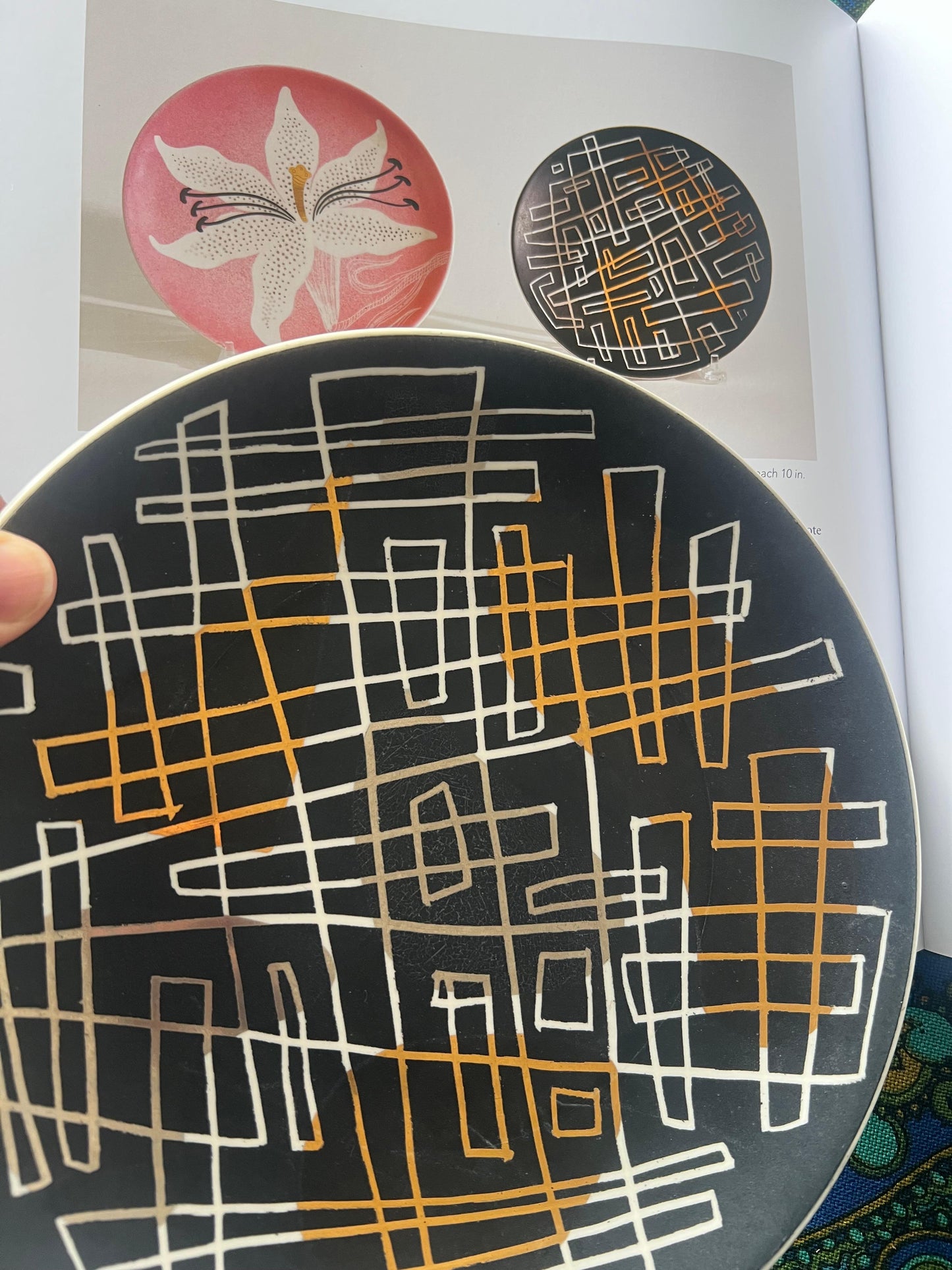 Frisman Vintage Decorative Dish By Waylande Gregory 1950's