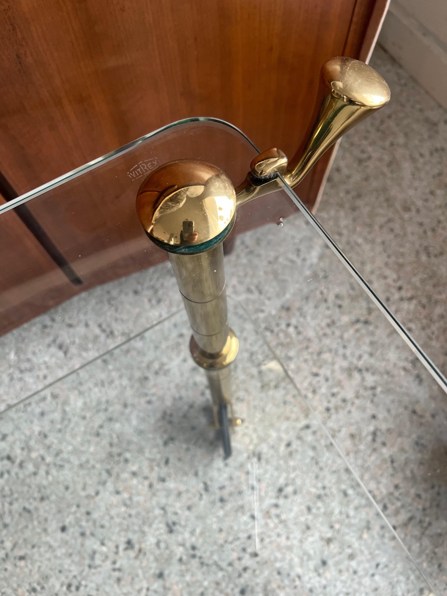 Frisman Vintage Brass Serving Cart by Osvaldo Borsani, circa 1938