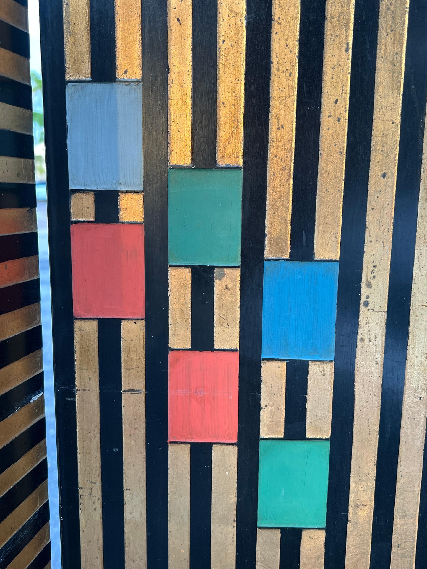 Frisman Vintage A Decorative Screen Ca '1980's In Art Deco Style