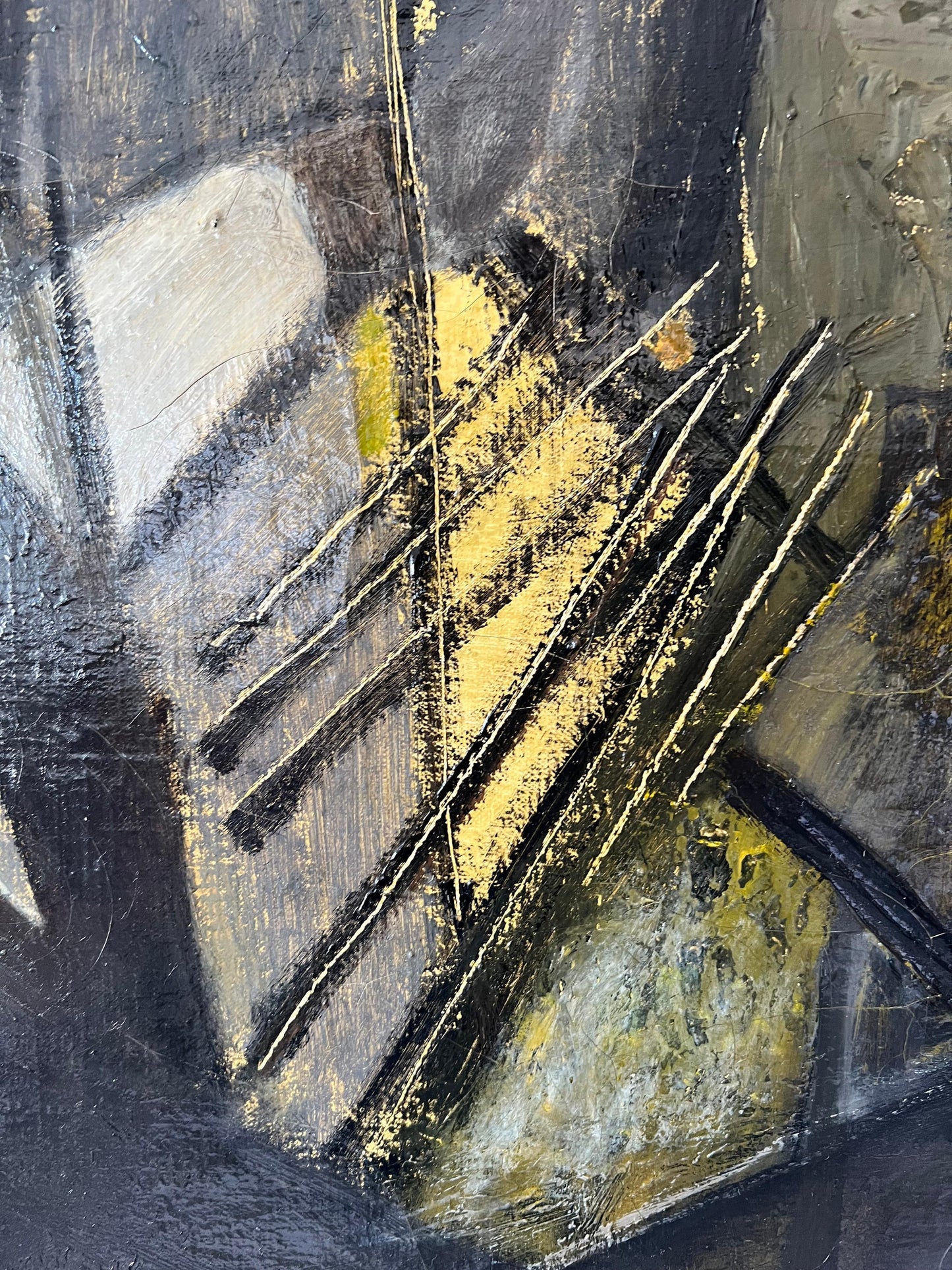 Frisman Vintage An Important Modernist Painting By Hilda Altschule 1950