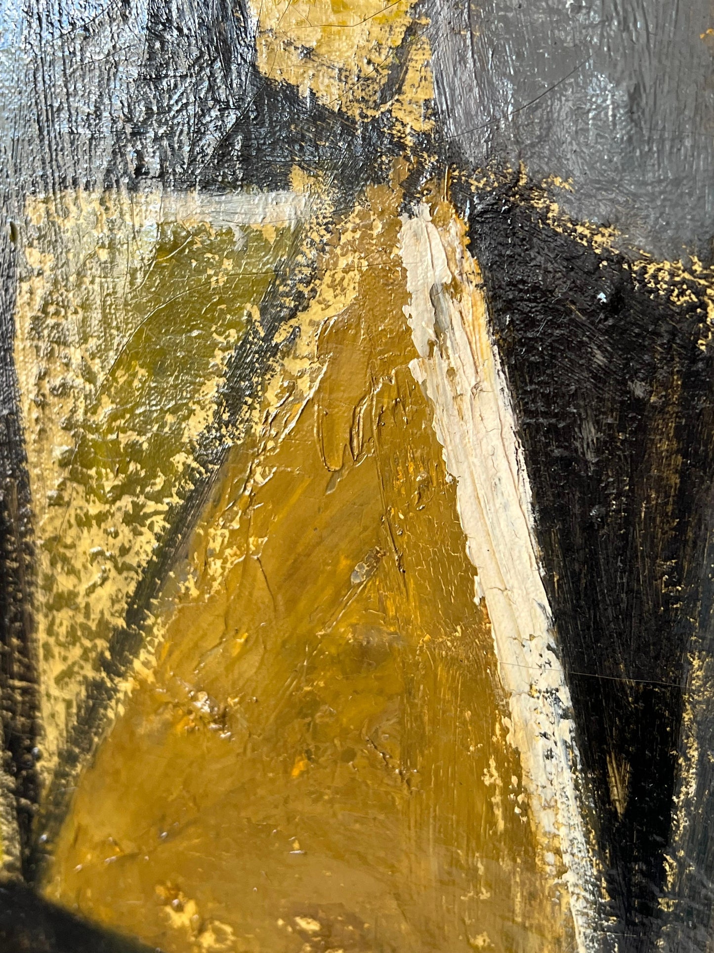 Frisman Vintage An Important Modernist Painting By Hilda Altschule 1950