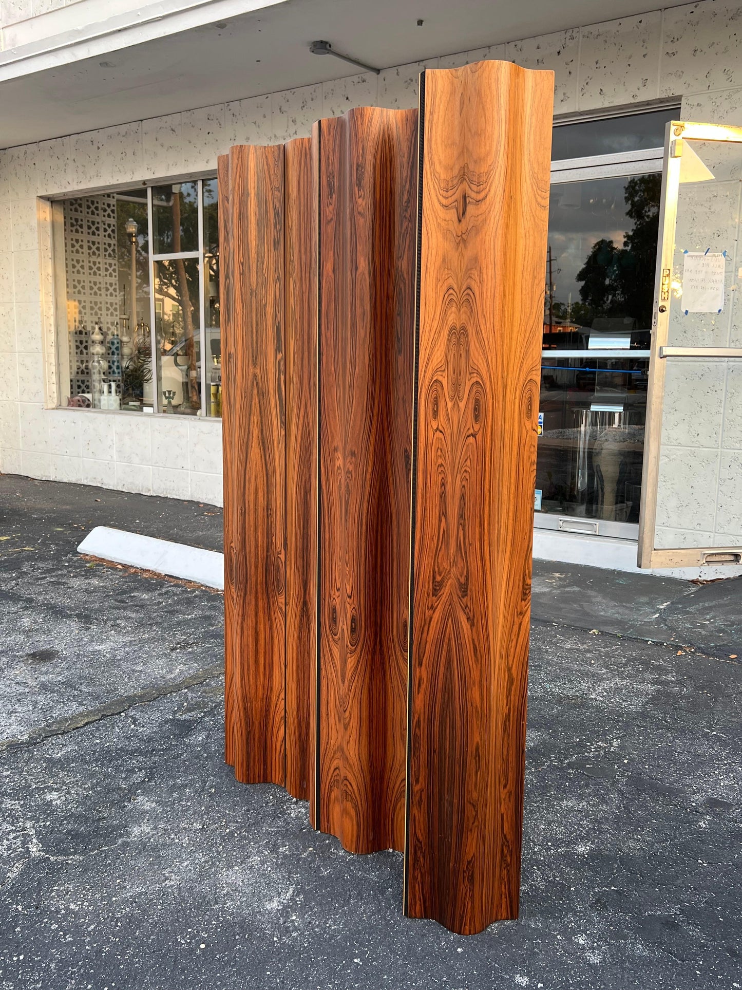 Frisman Vintage Eames Rosewood Screen/Room Divider FSW-6 1996 edition