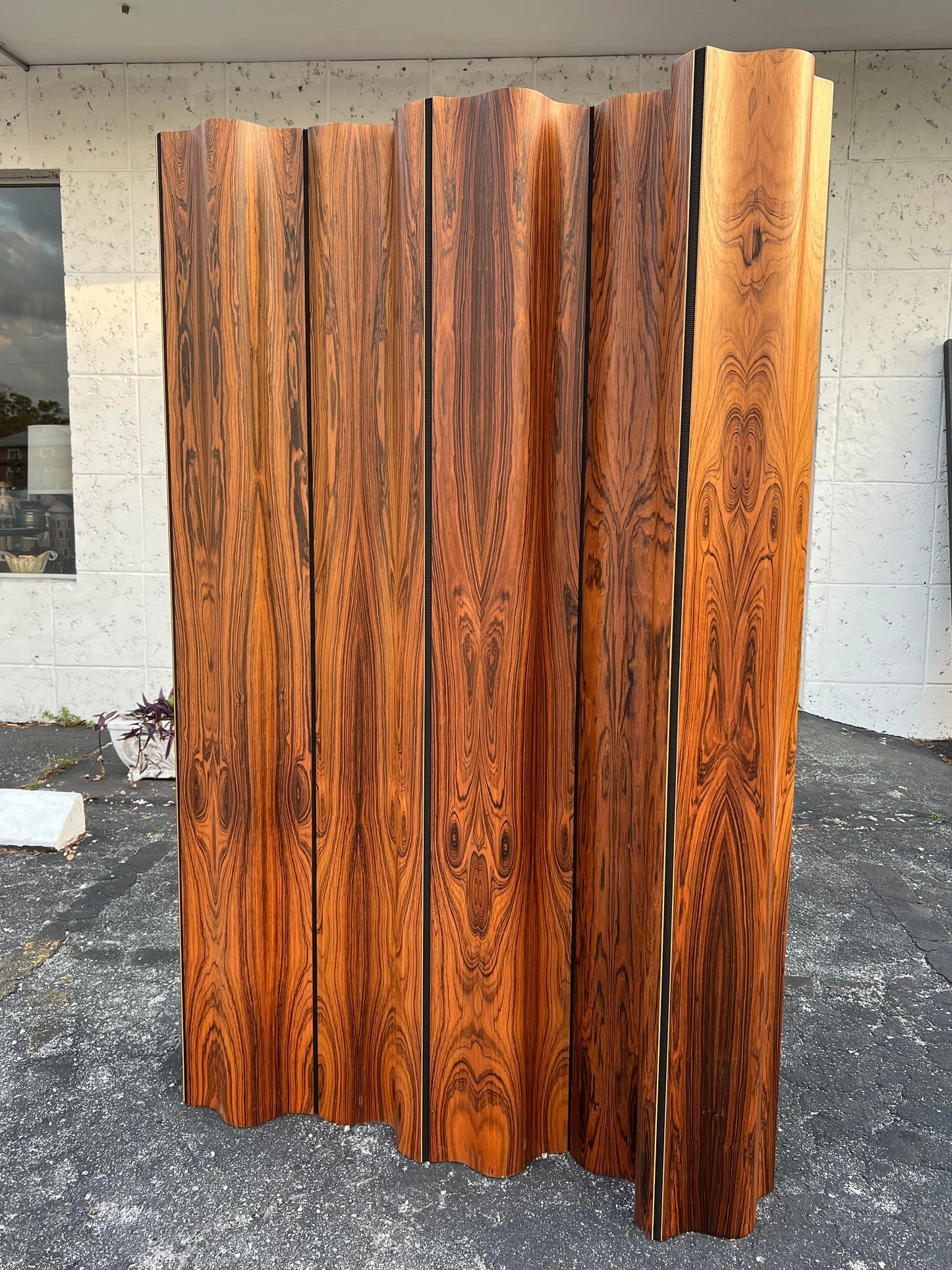 Frisman Vintage Eames Rosewood Screen/Room Divider FSW-6 1996 edition