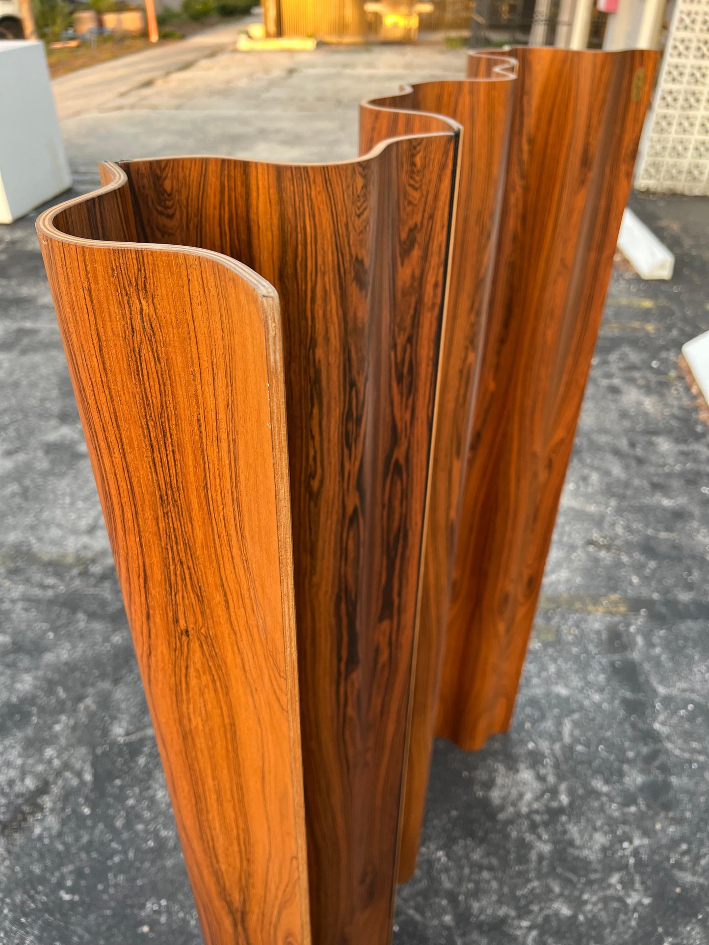 Frisman Vintage Eames Rosewood Screen/Room Divider FSW-6 1996 edition