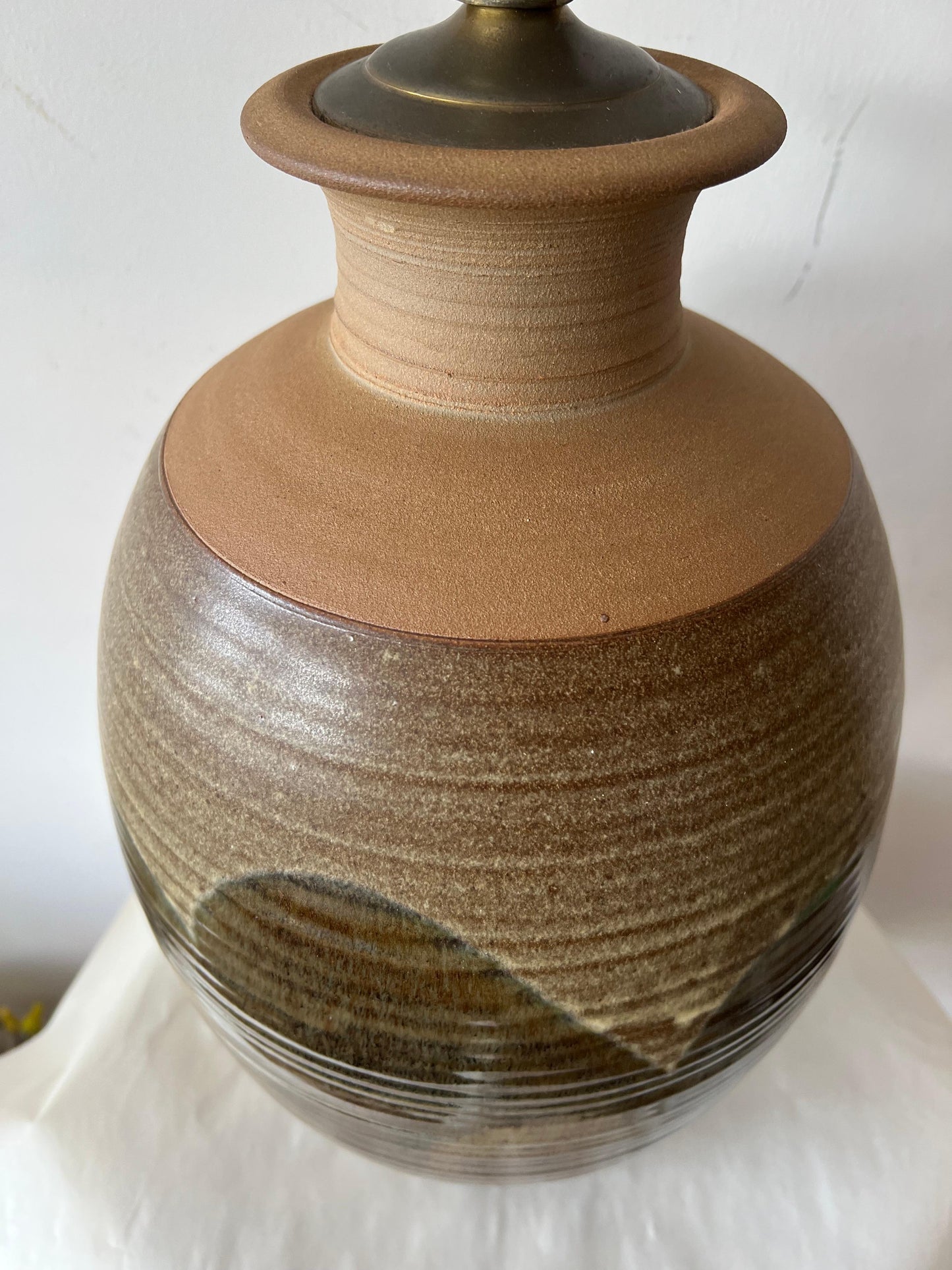 Frisman Vintage Impressive Ceramic Lamp By David Cressey ca' 1960's
