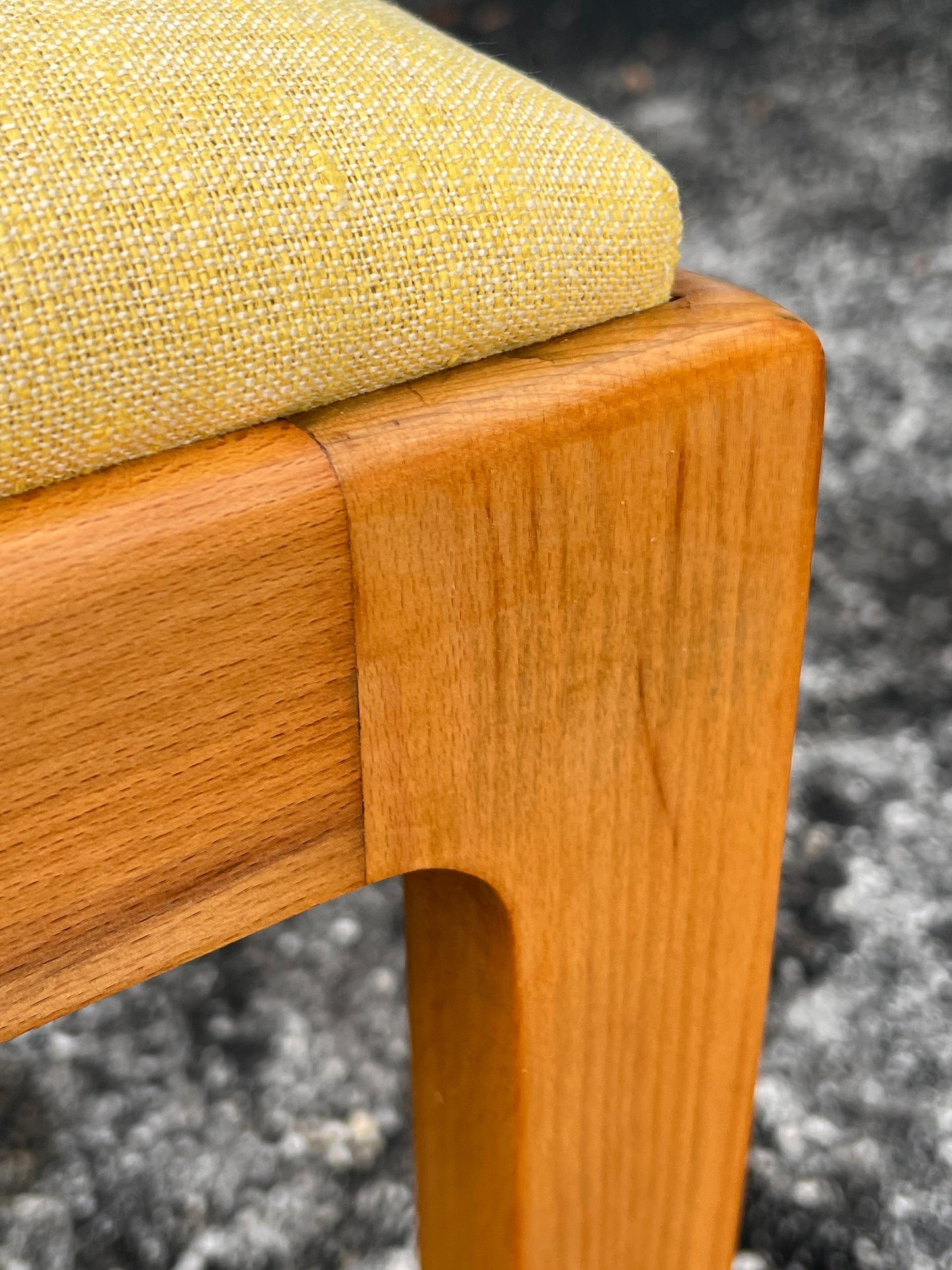 Frisman Vintage Edward Wormley For Drexel Precedent Bench With Upholstered Seat ca' 1950's