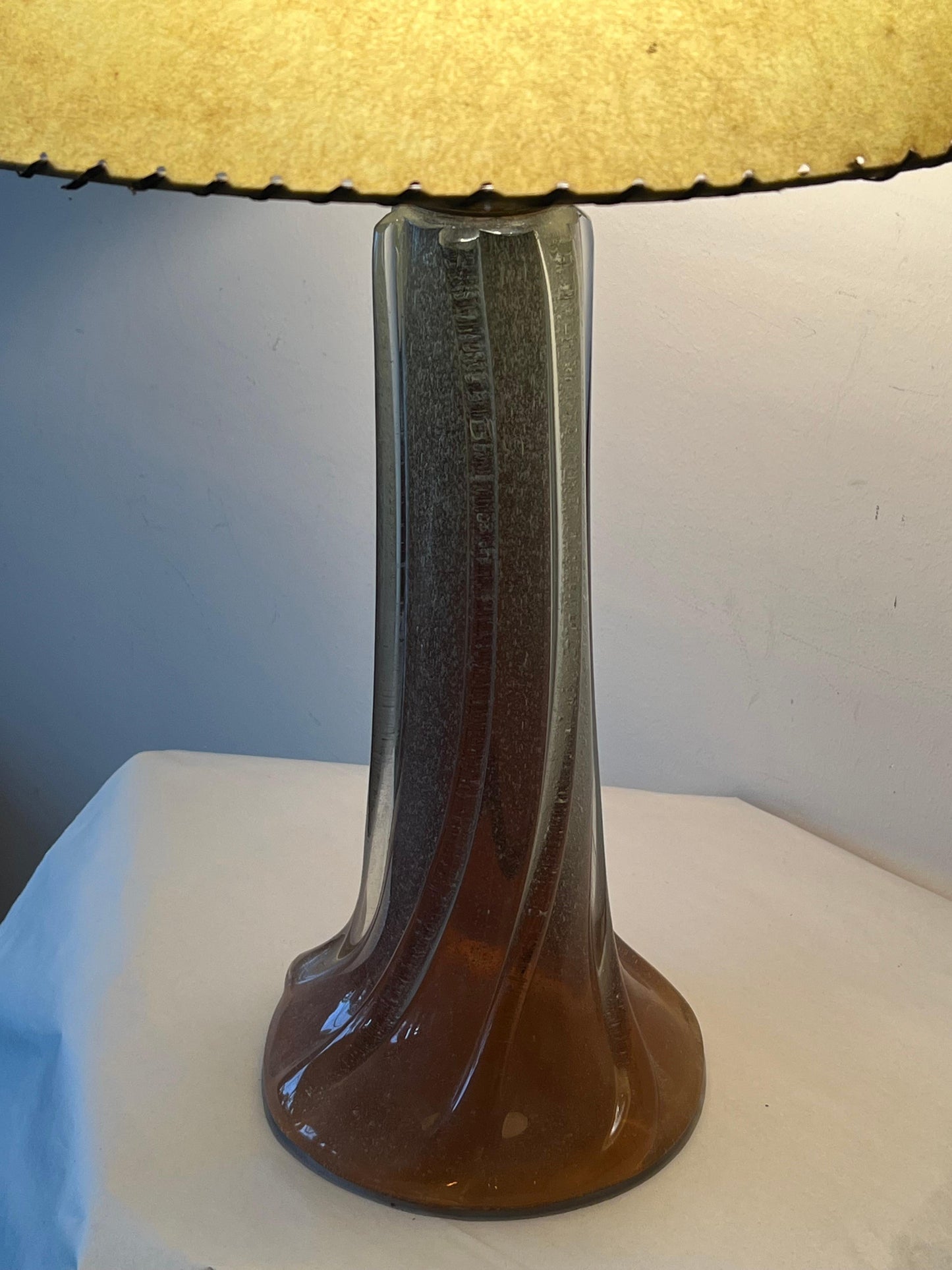 Frisman Vintage A Classic Glass Table Lamp By Seguso ca' 1950's