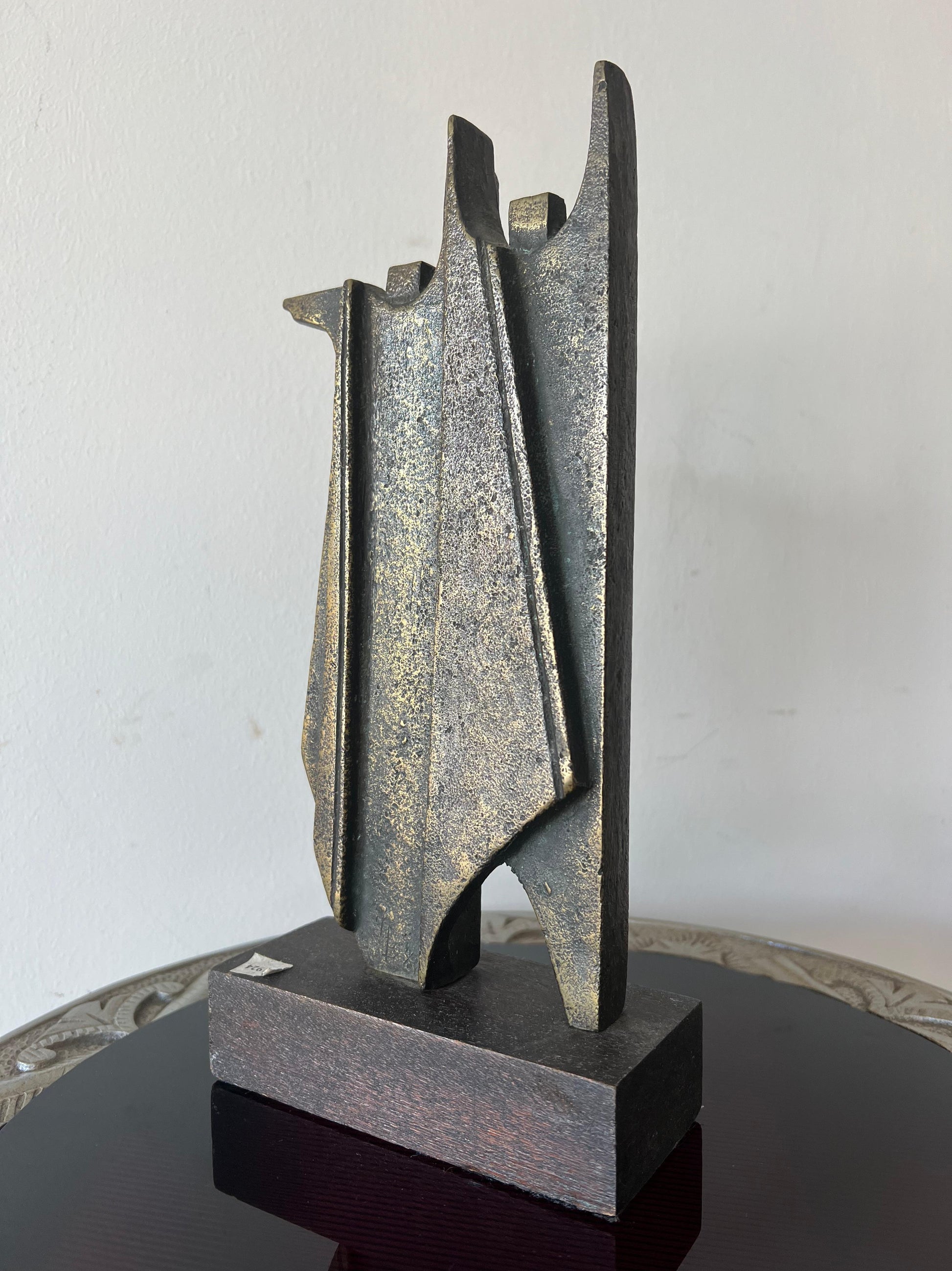 Frisman Vintage Man And Woman Bronze Sculpture By Nelide Bertolucci Ca' 1980's