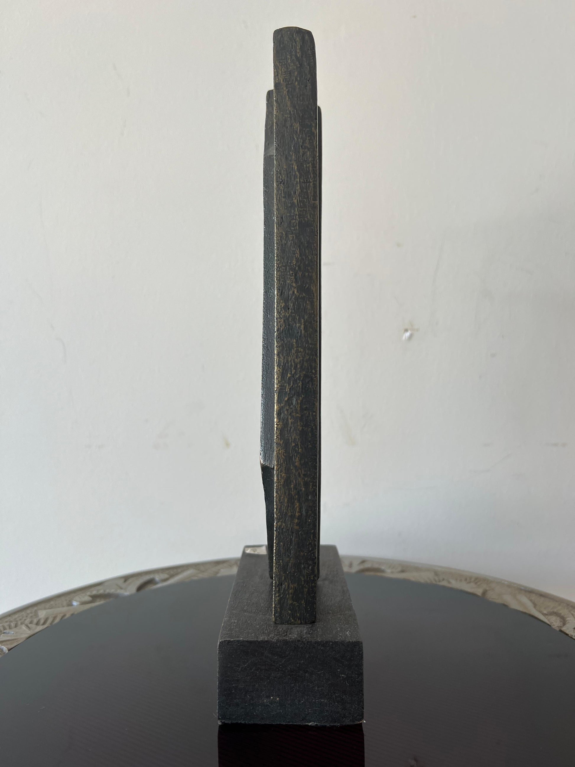 Frisman Vintage Man And Woman Bronze Sculpture By Nelide Bertolucci Ca' 1980's