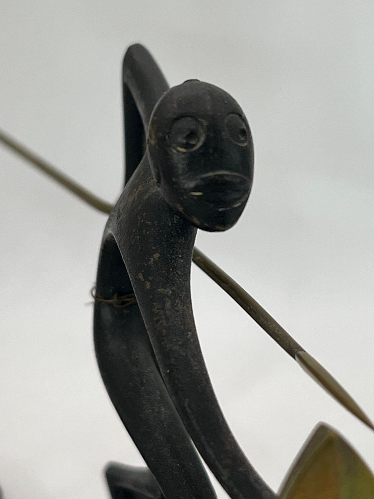Frisman Vintage African Native Warrior Bronze Sculptures, Werkstatte Hagenauer, Austria, 1950s