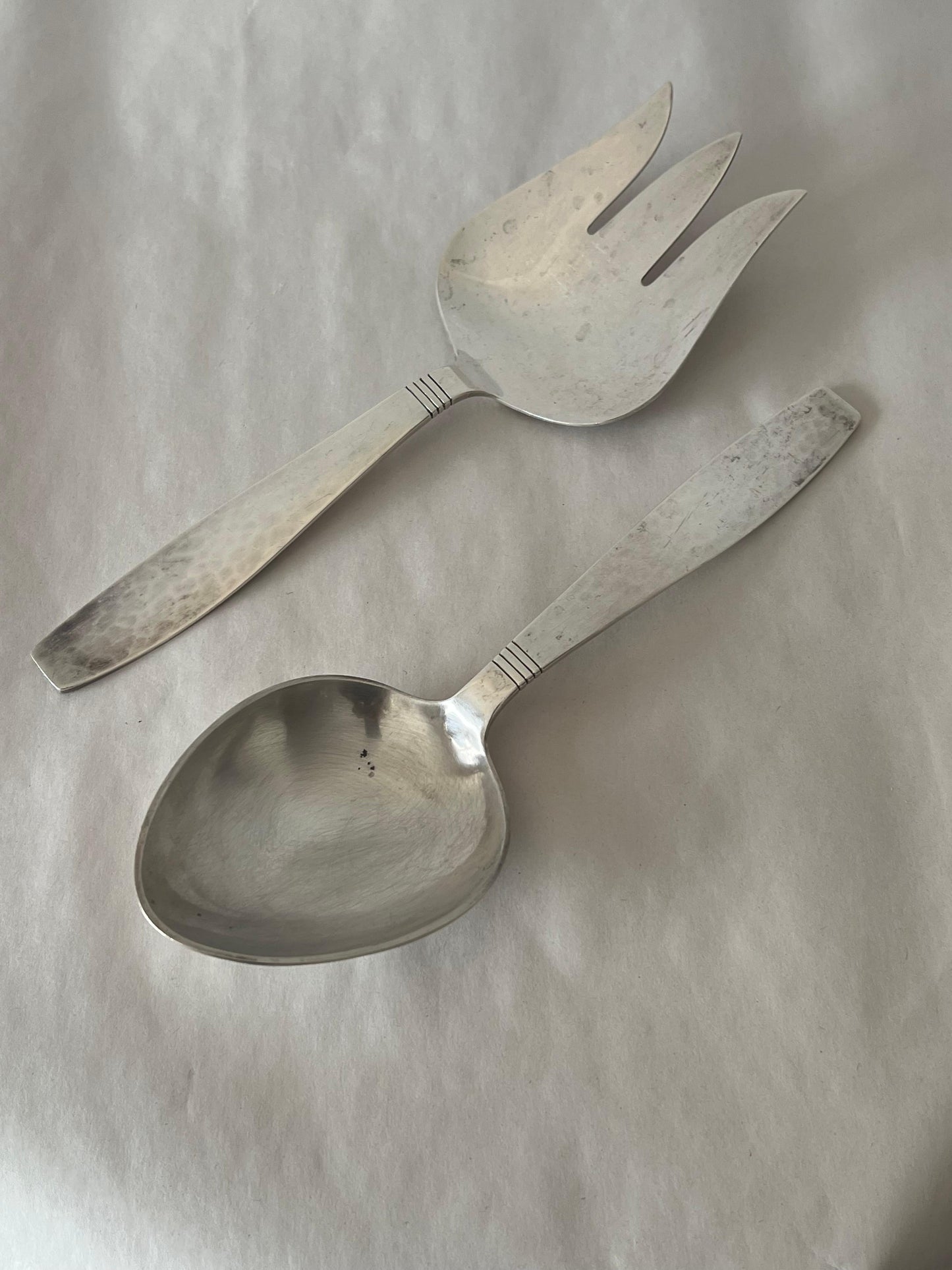 Frisman Vintage Allan Adler Sterling Silver Flatware Pieces ca' 1960's