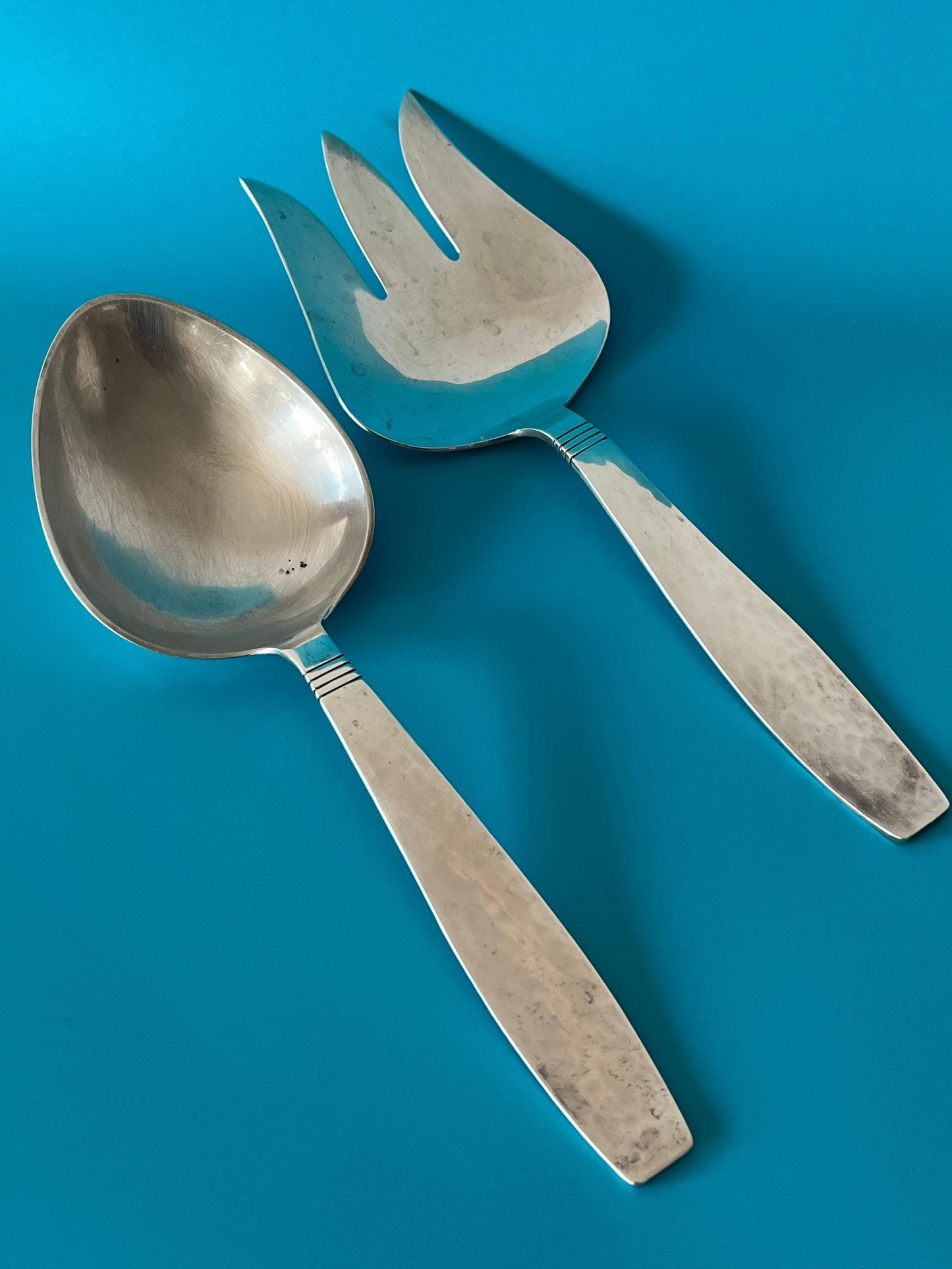 Frisman Vintage Allan Adler Sterling Silver Flatware Pieces ca' 1960's
