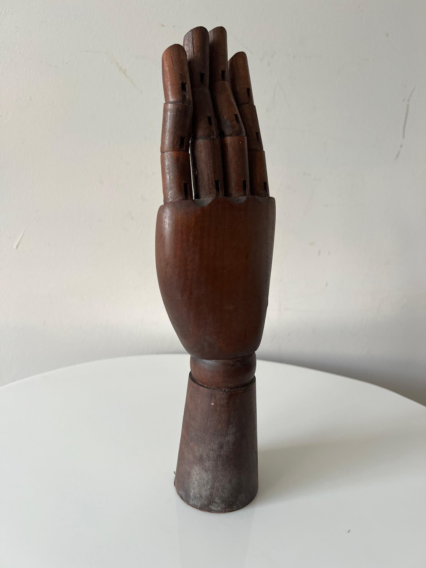 Frisman Vintage Vintage Articulating Wood Hand Sculpture Ca' 1950's