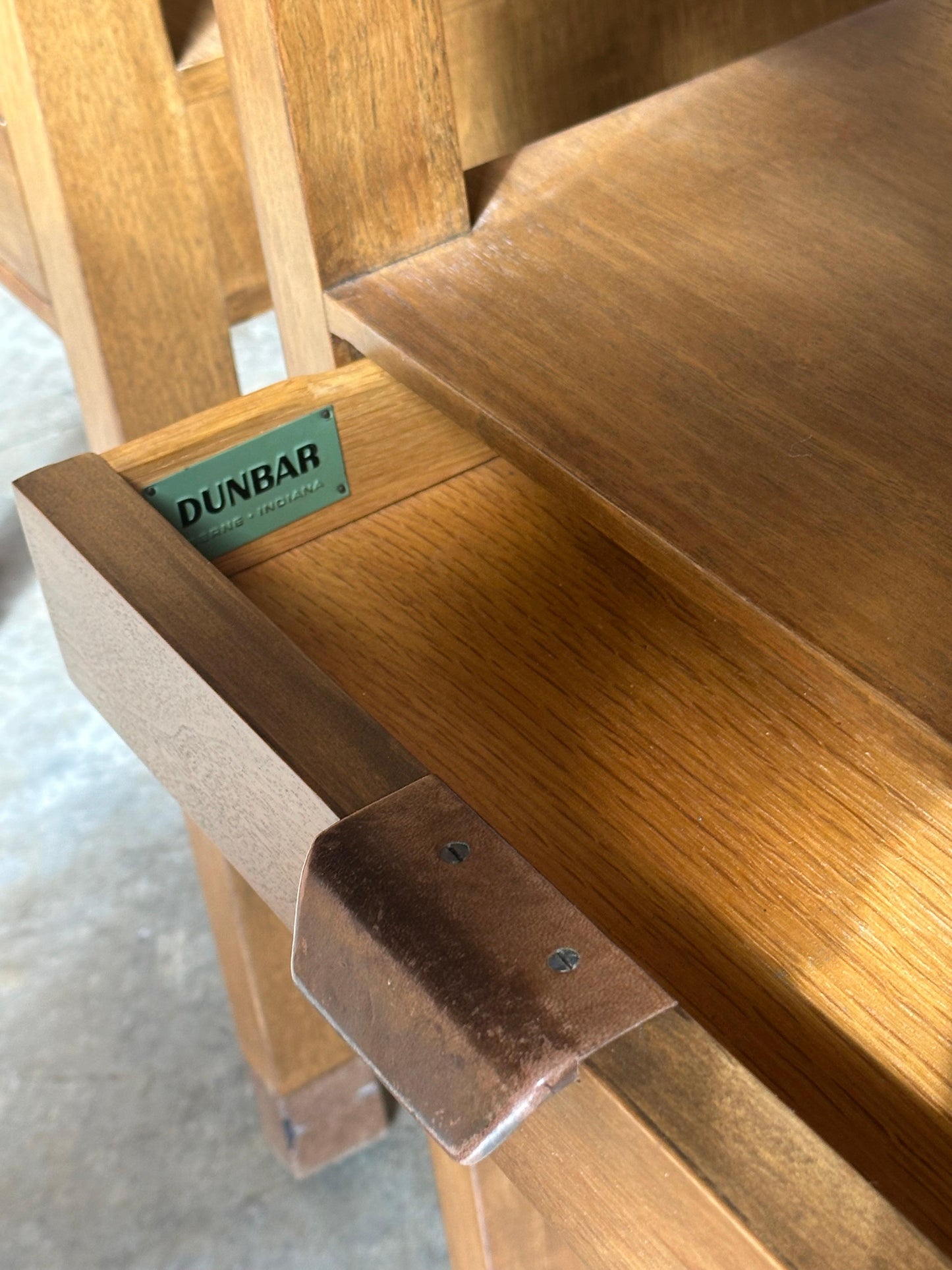Frisman Vintage Edward Wormley for Dunbar Nightstands, Walnut and Leather