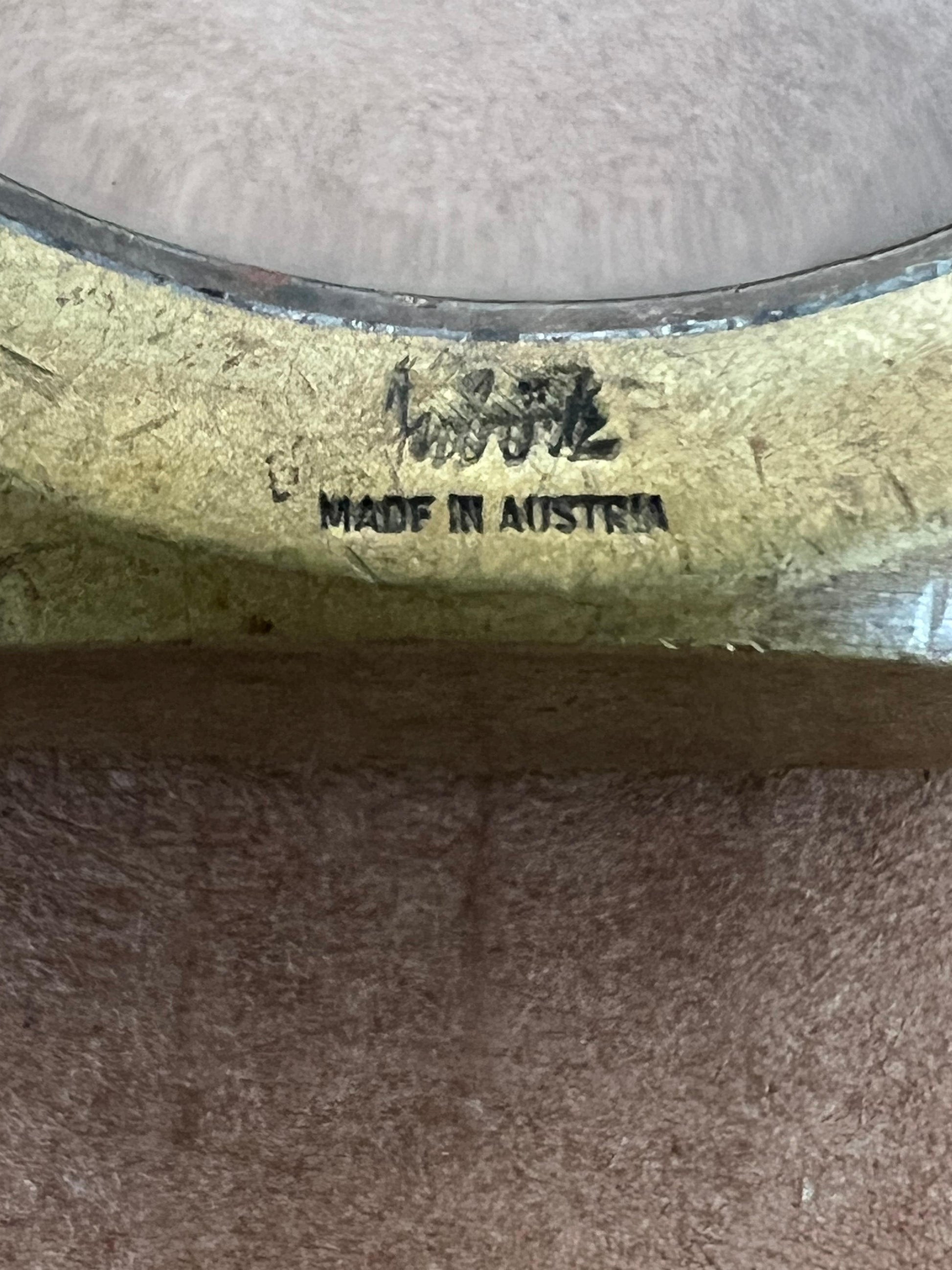 Frisman Vintage Vintage Carl Aubock Set of Three Magnifying Glass Paperweights ca' 1950's