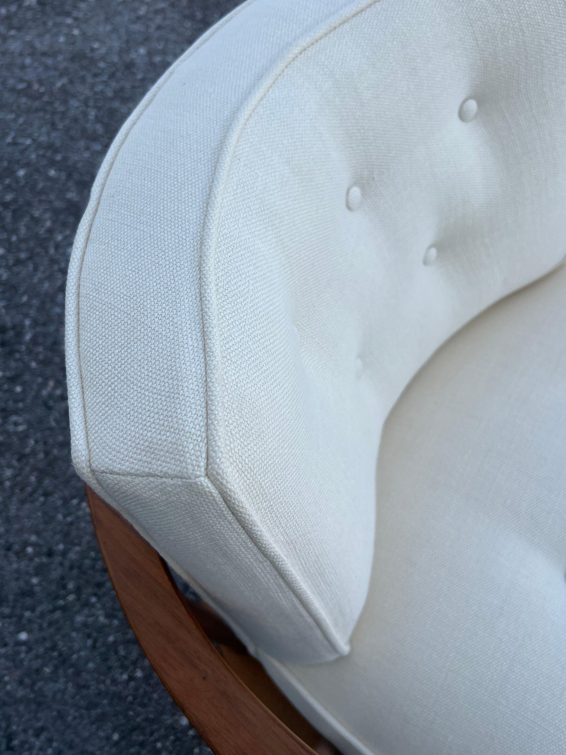 Frisman Vintage Unusual T.H.Robsjohn-Gibbings Armchairs Widdicomb ca' 1950's