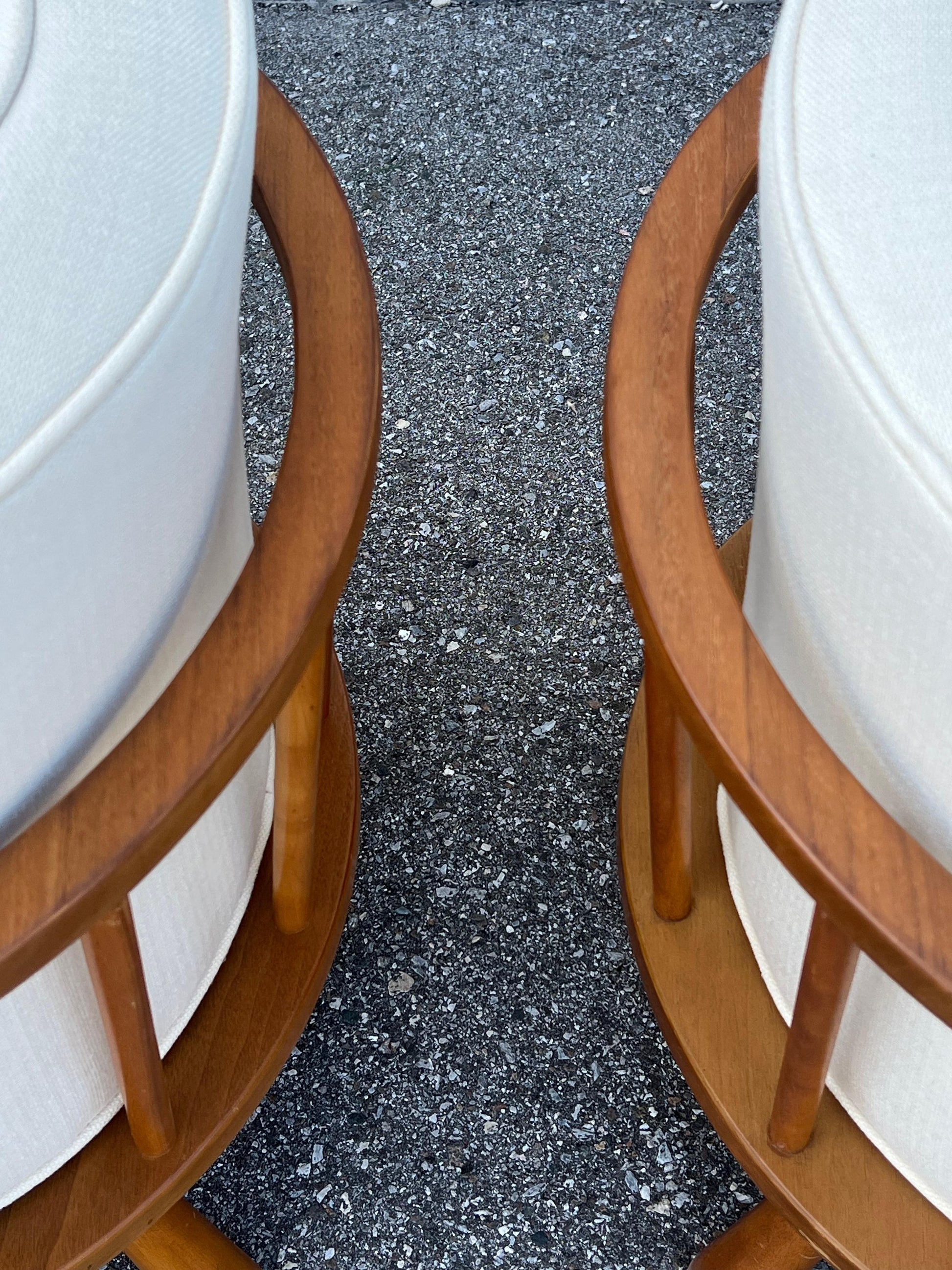 Frisman Vintage Unusual T.H.Robsjohn-Gibbings Armchairs Widdicomb ca' 1950's