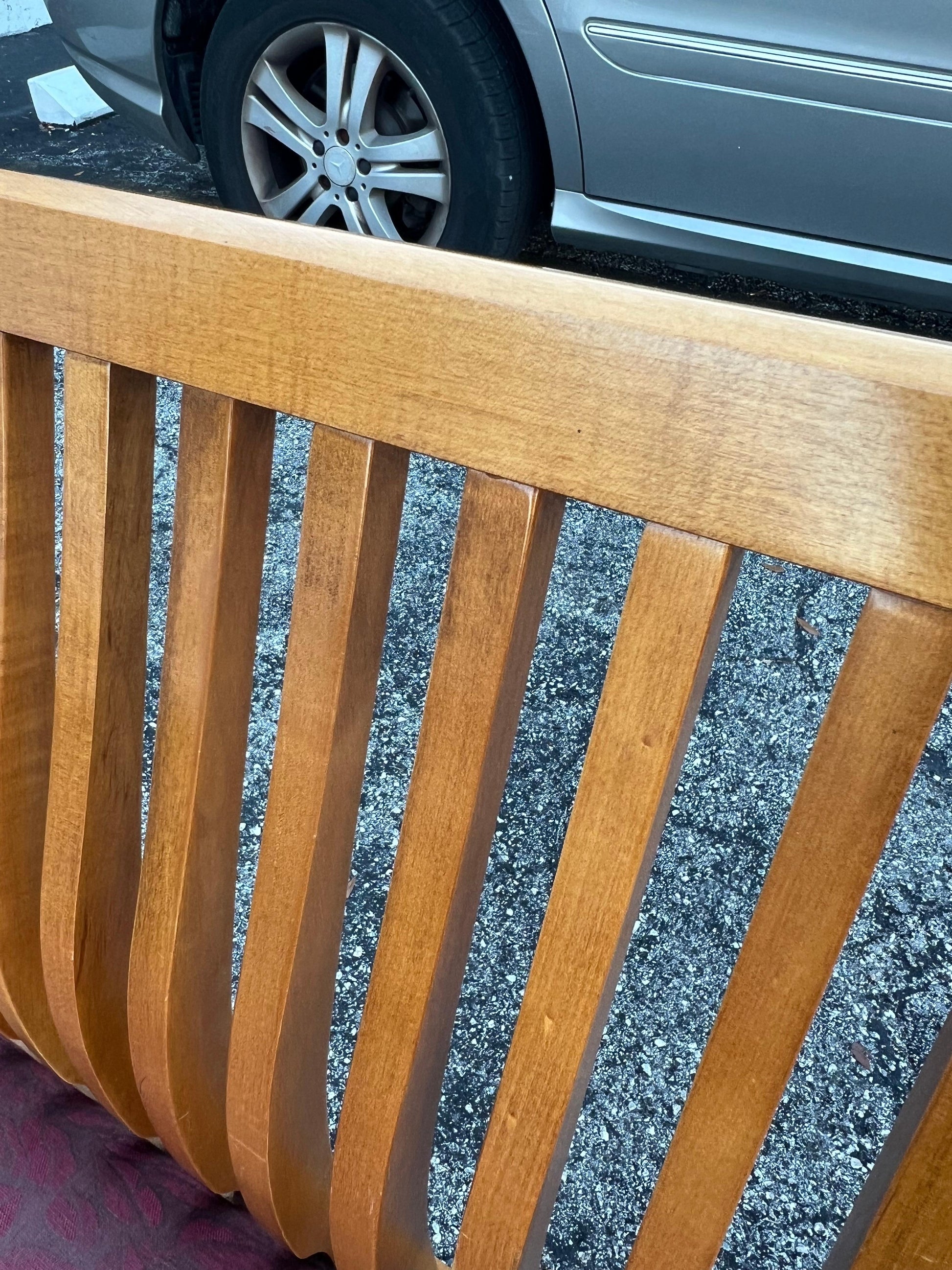 Frisman Vintage A Pair Of Custom Maple Benches By Paoli ca' 1980's