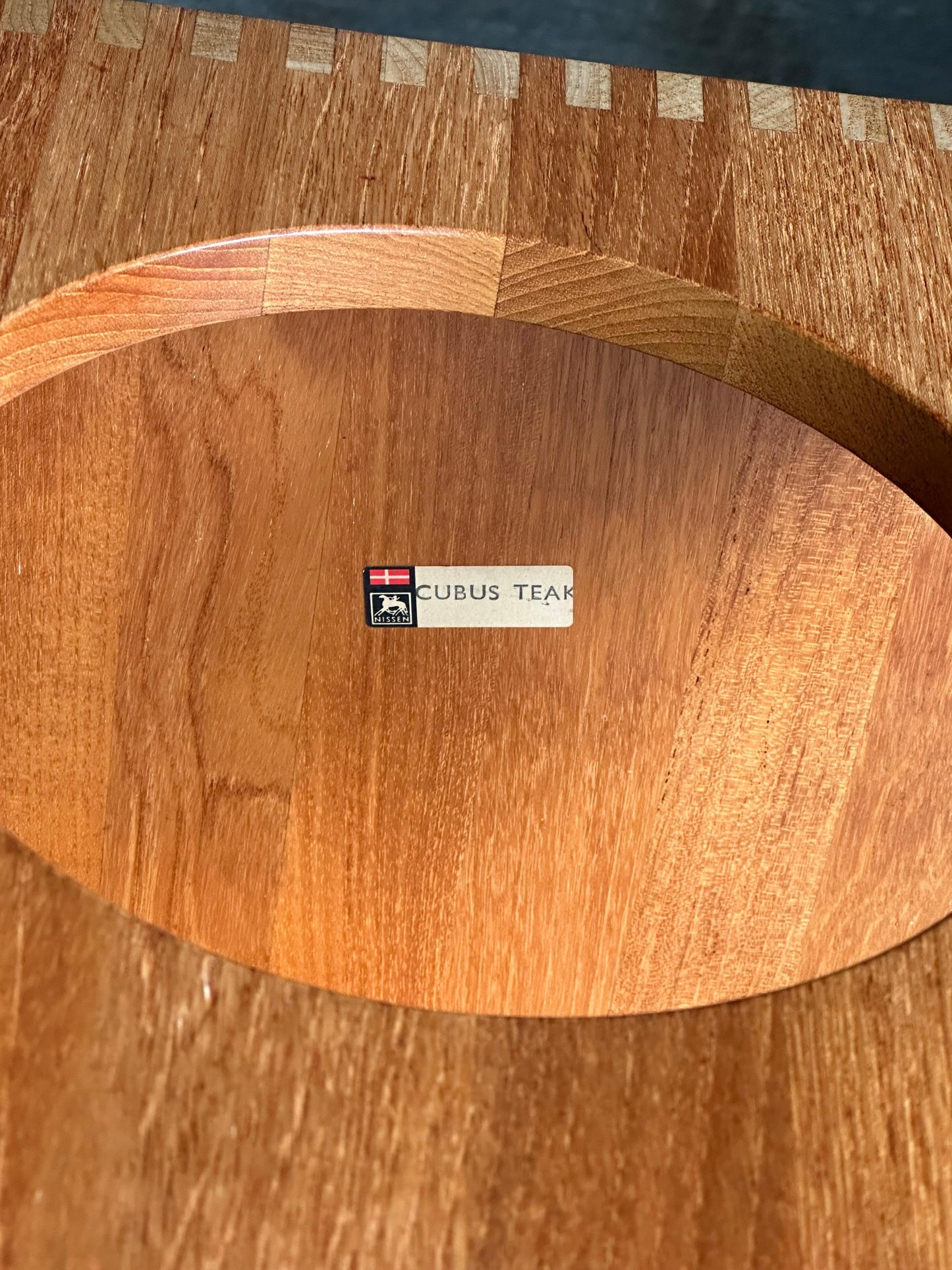 Frisman Vintage 1970s Jens Quistgaard Cube Nesting Tables for Richard Nissen- A Pair