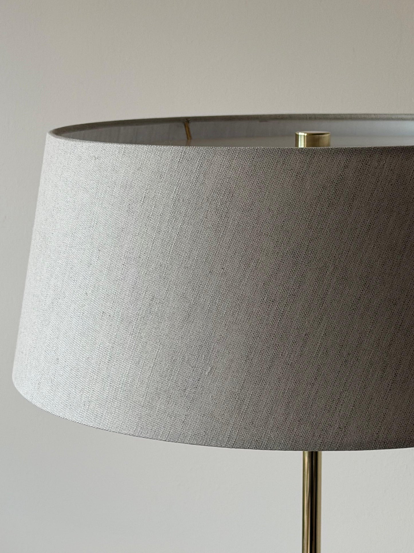 Frisman Vintage A Pair Of Brass Floor Lamps By T.H.Robsjohn-Gibbings Hansen Ca' 1950's