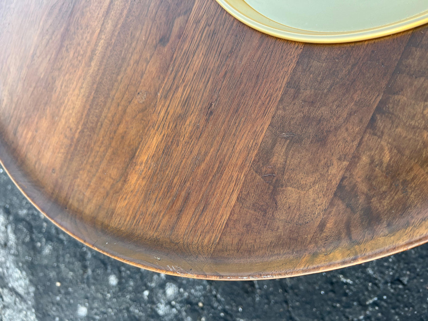 Frisman Vintage Jens Risom End Table With Rotating Top And Insert Ca' 1960's