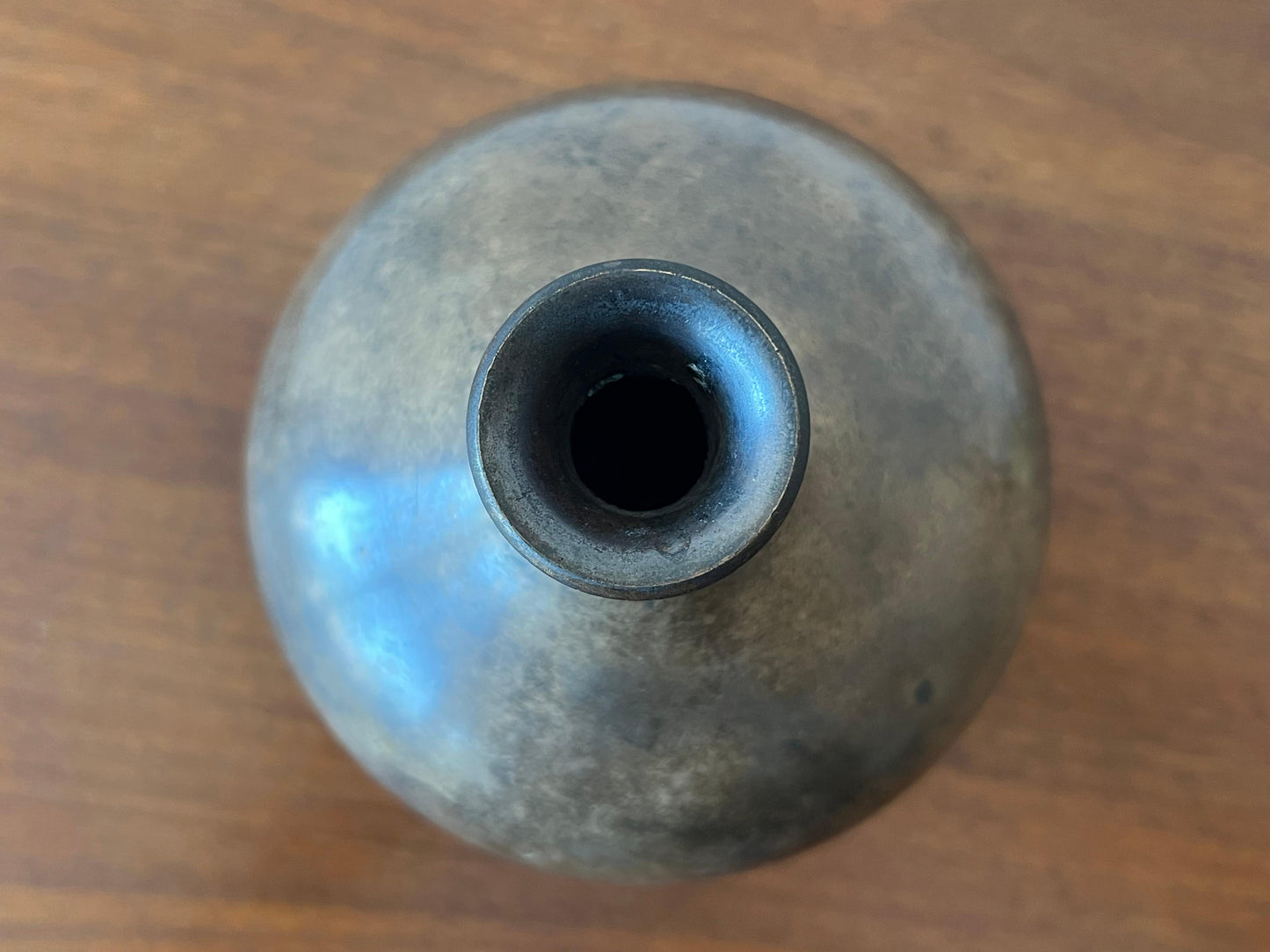 Frisman Vintage An Unusual Patinated Bronze Vase By Just Andersen Denmark Ca' 1940's