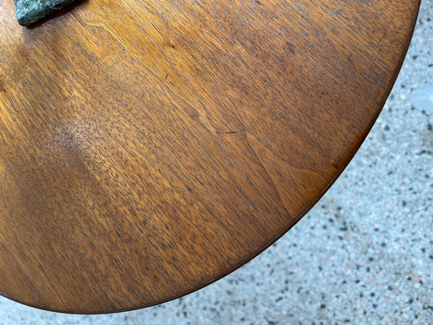Frisman Vintage Knoll Saarinen Side Table with Walnut Top