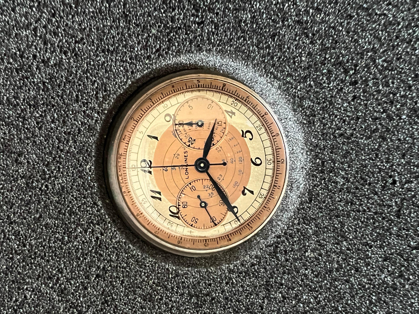 Frisman Vintage A Classic Longines Chronograph Stainless Steel 13ZN Telemeter Scale ca' 1930's