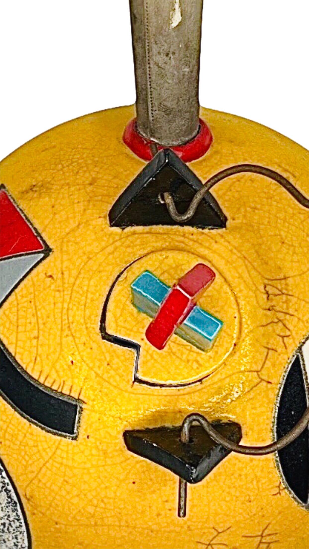 Frisman Vintage 80s Post Modern Memphis Design Handmade Marilee Hall Abstract Art Teapot Signed