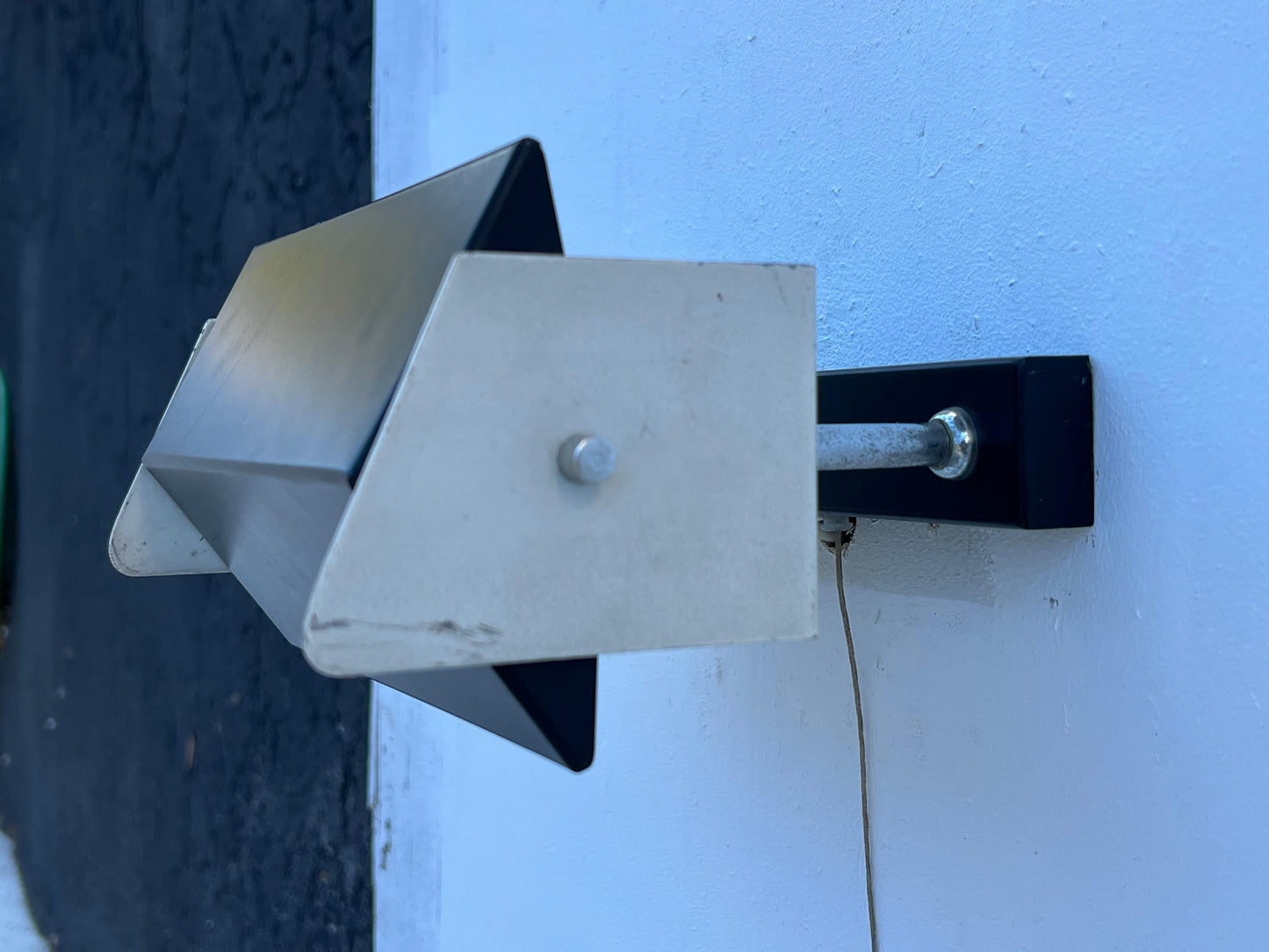 Frisman Vintage Unusual Vintage Black And White Sconces By Ilum ca' 1950's