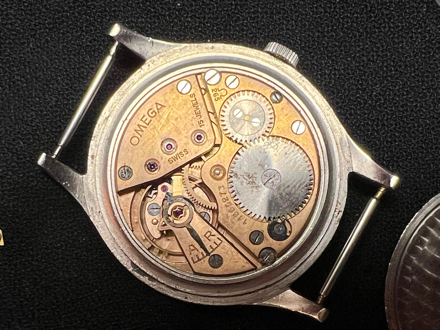 Frisman Vintage Oversize Omega Wrist Watch ca' 1947